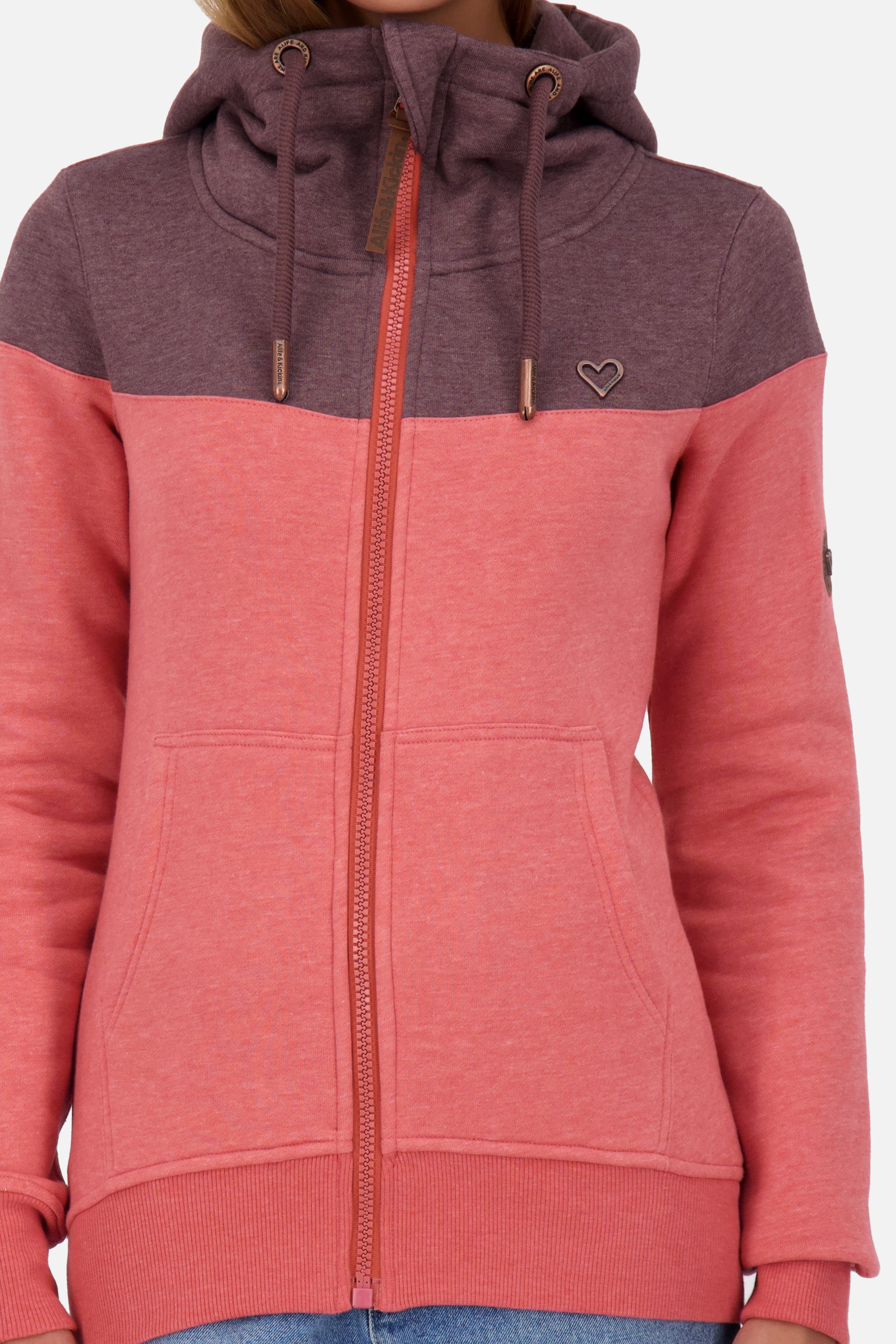 Kapuzensweatjacke dust Damen Alife melange Kickin & Jacket A astro Hooded PalinaAK Sweat