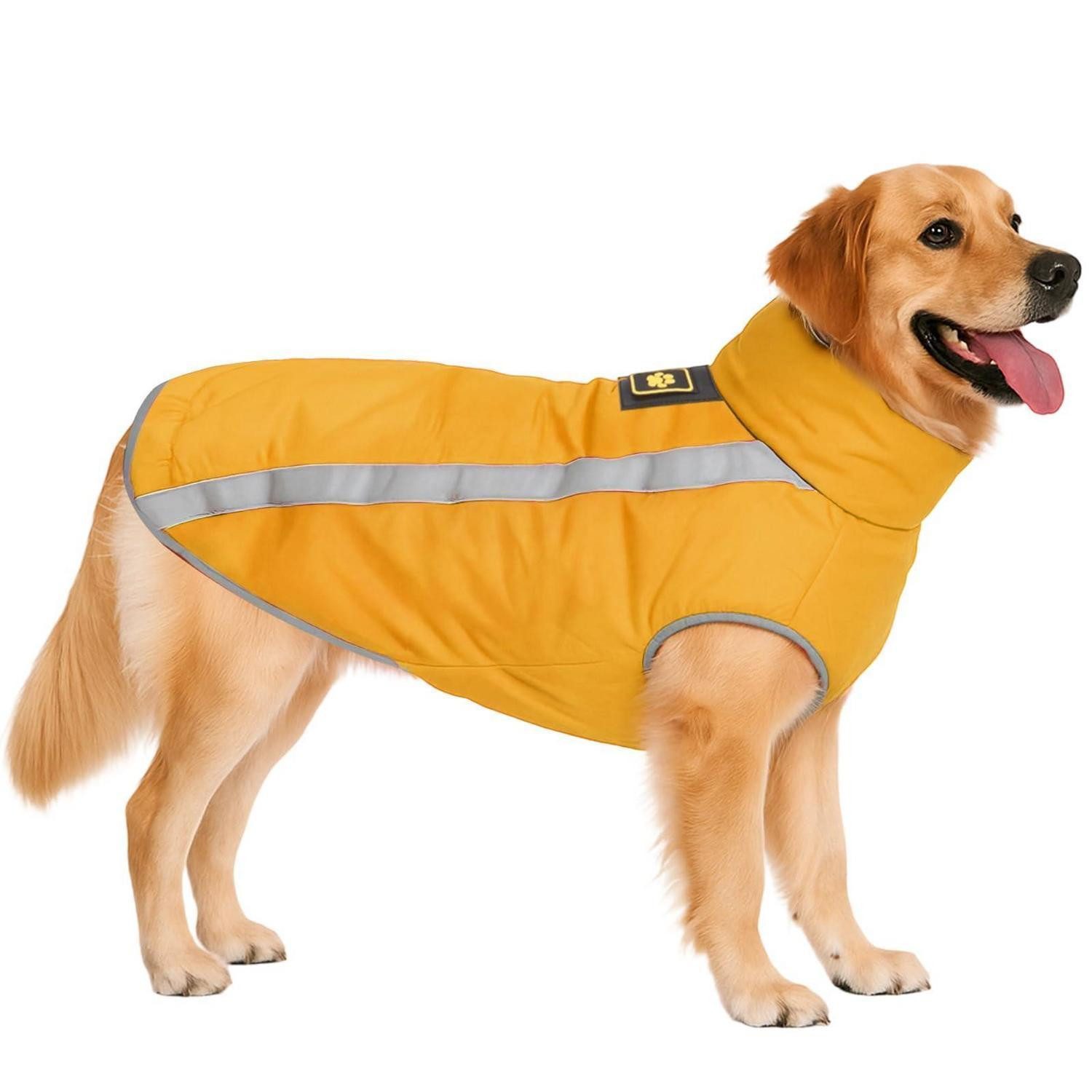 LuxusKollektion Hundejacke Hundemantel Winter Gelb XL