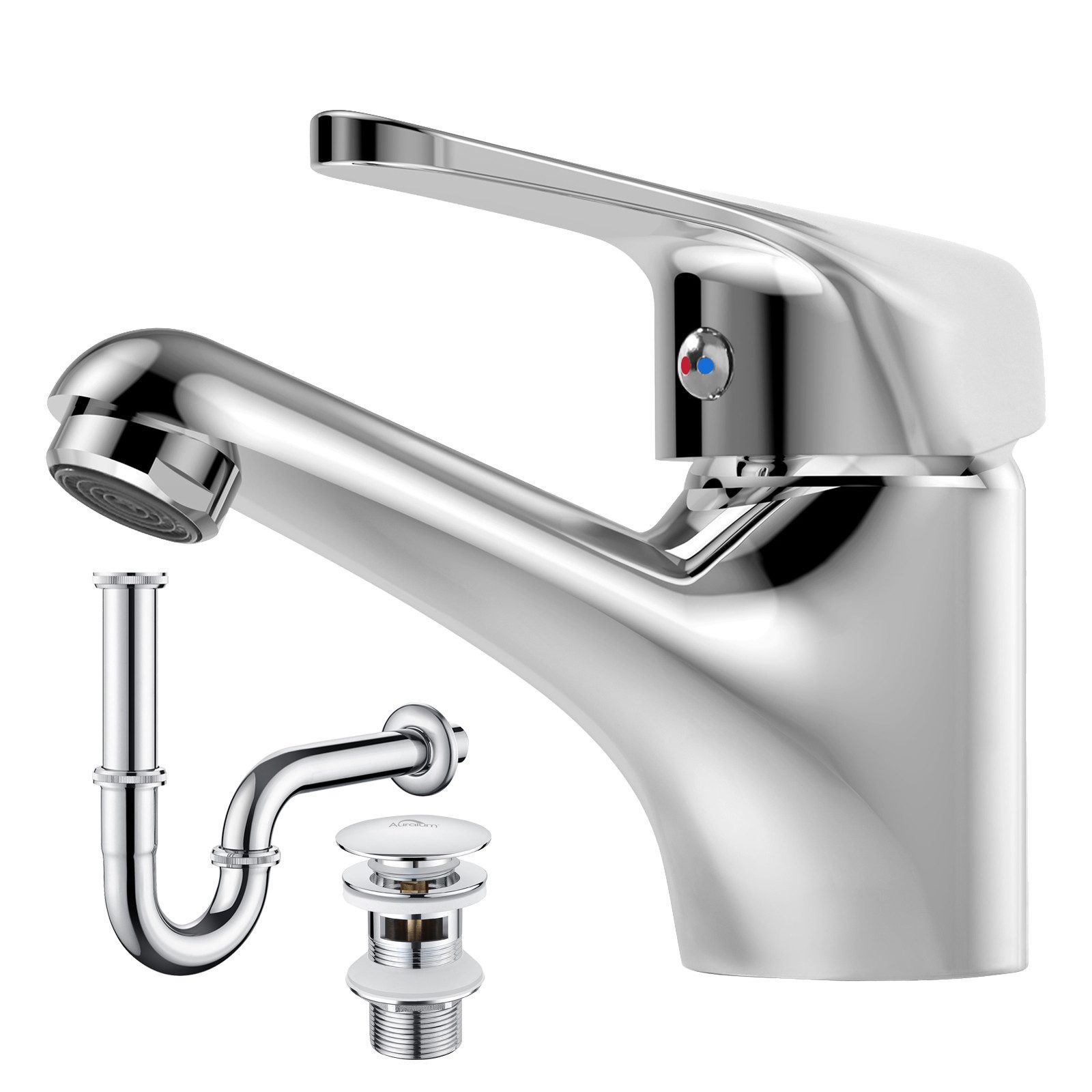 Auralum Max Waschtischarmatur Bad Wasserhahn Waschbecken günstig online kaufen