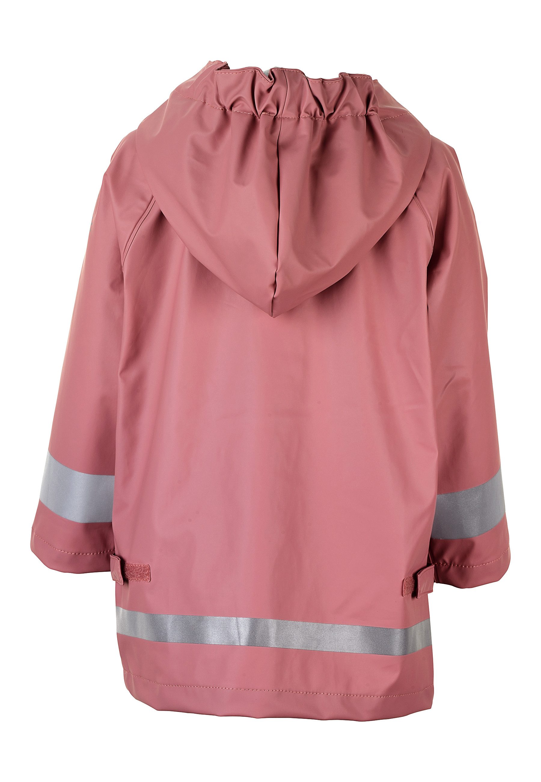 Sterntaler® Regenjacke Regenjacke ungefüttert uni (1-St) Wasserdichte Regenjacke mit verschweißten Nähten, Reflektoren & Zipper