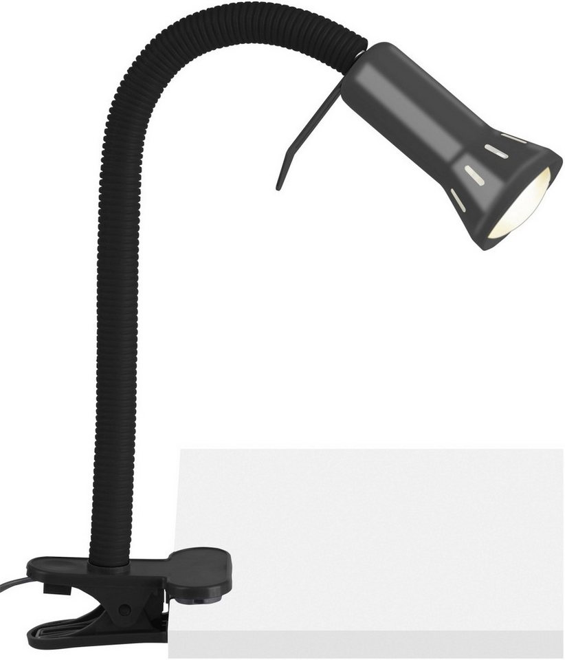 Brilliant Schreibtischlampe Brilliant Klemmleuchte Flex 52 x 6,2 cm E14, max., Ohne Leuchtmittel, Nicht dimmbar ohne Bewegungsmelder