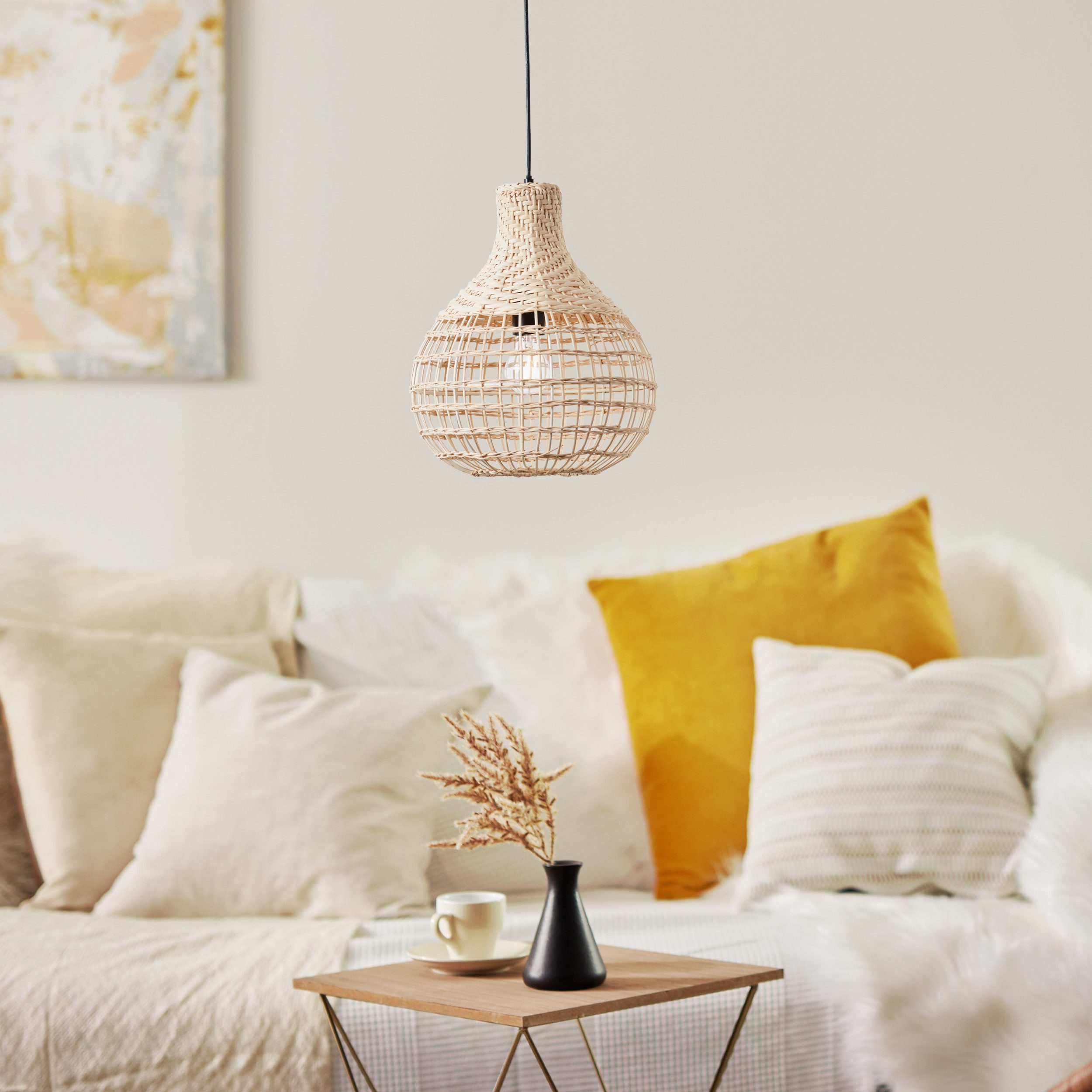 Lightbox Pendelleuchte, ohne Leuchtmittel, Hängelampe, kürzbar, günstig online kaufen