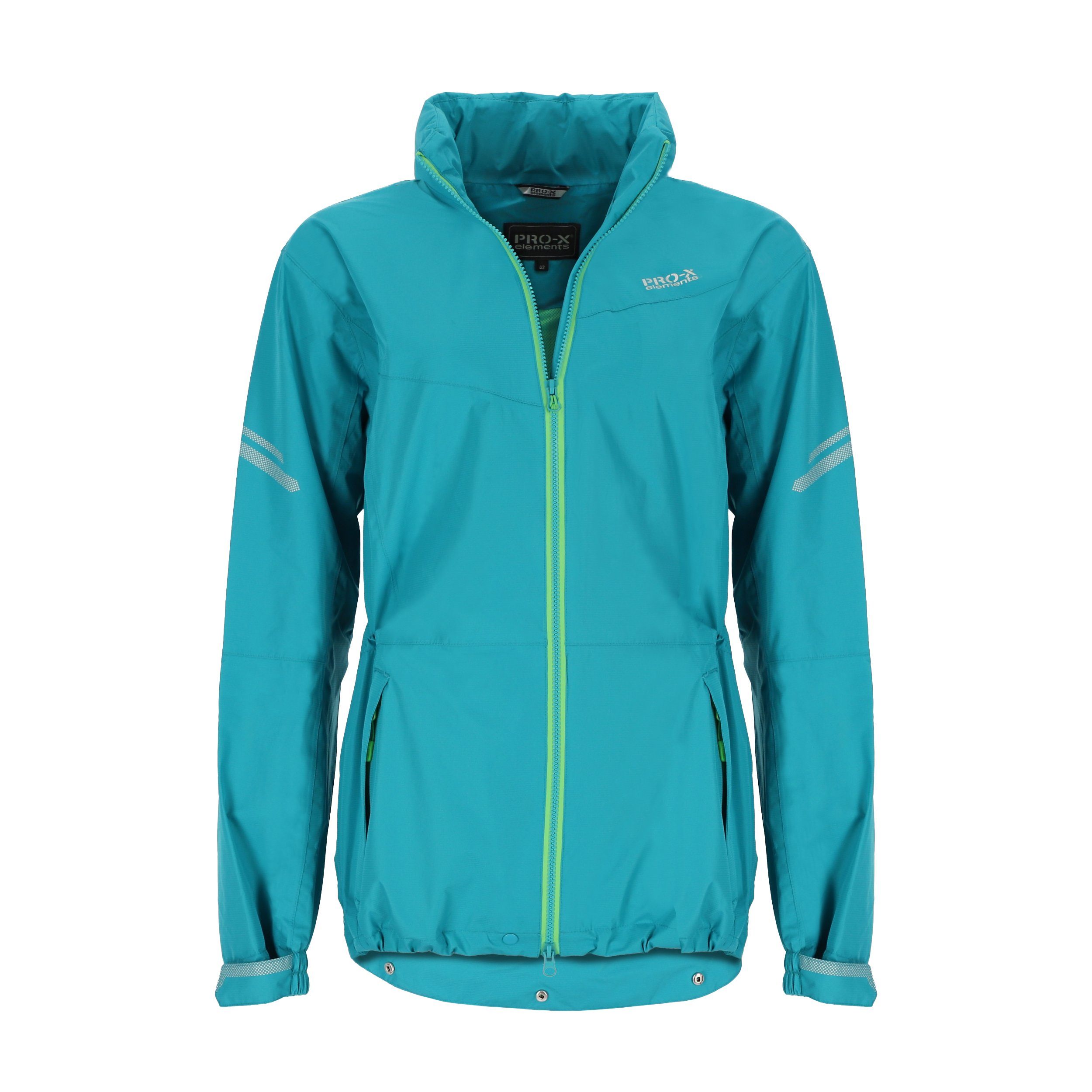 PRO-X ELEMENTS Funktionsjacke VRONI Neon Türkis-Blau