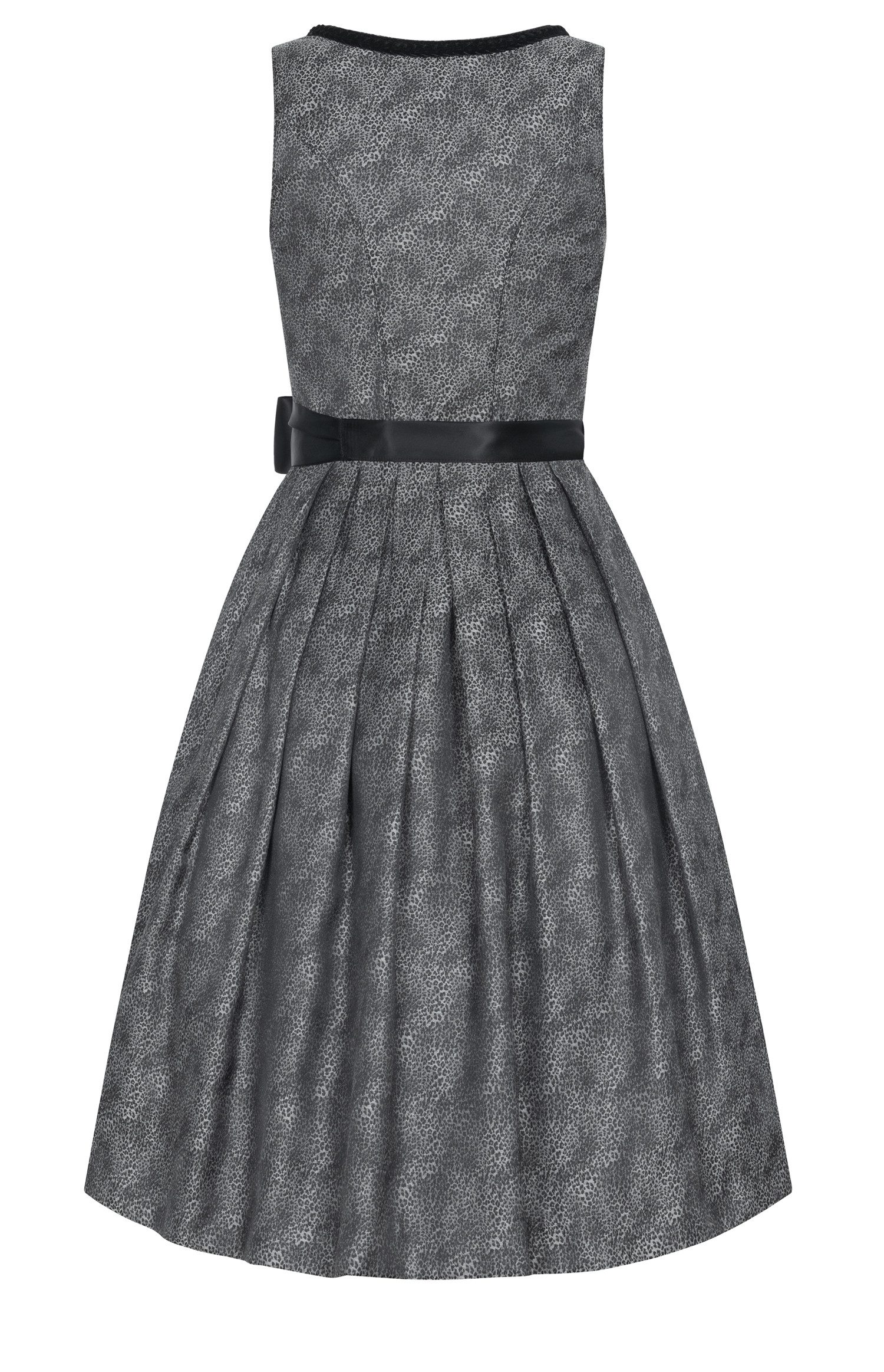 Nübler Trachtenkleid Midi Dirndl Leo in Silber von Nübler günstig online kaufen