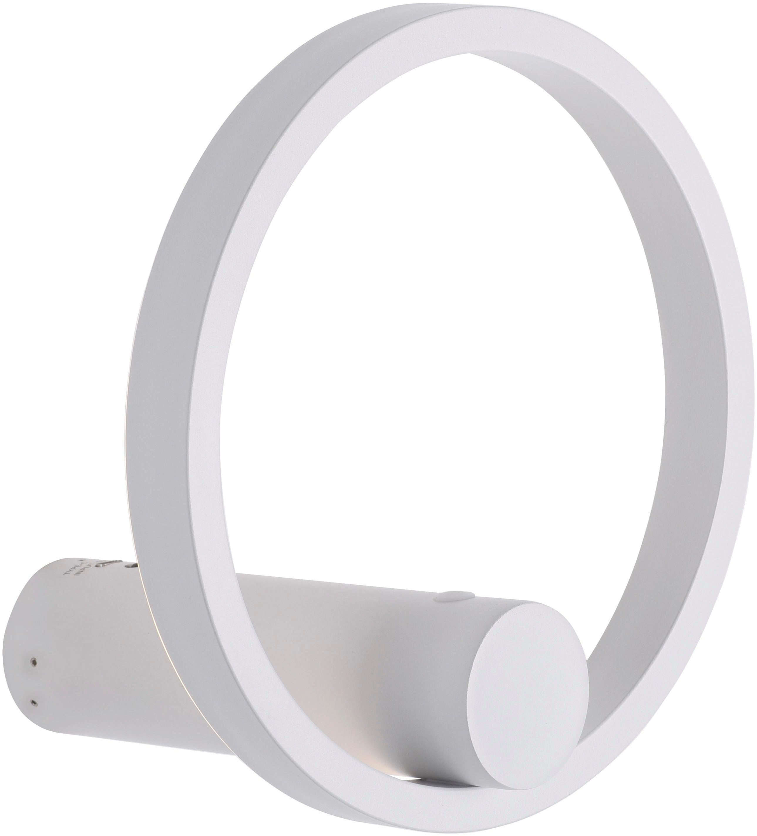 JUST LIGHT LED Wandleuchte ARCHIE, Memory, nach Trennung vom Netz, LED fest integriert, Warmweiß, Dimmbar, IR-FB, Memoryfunktion, USB-Kabel