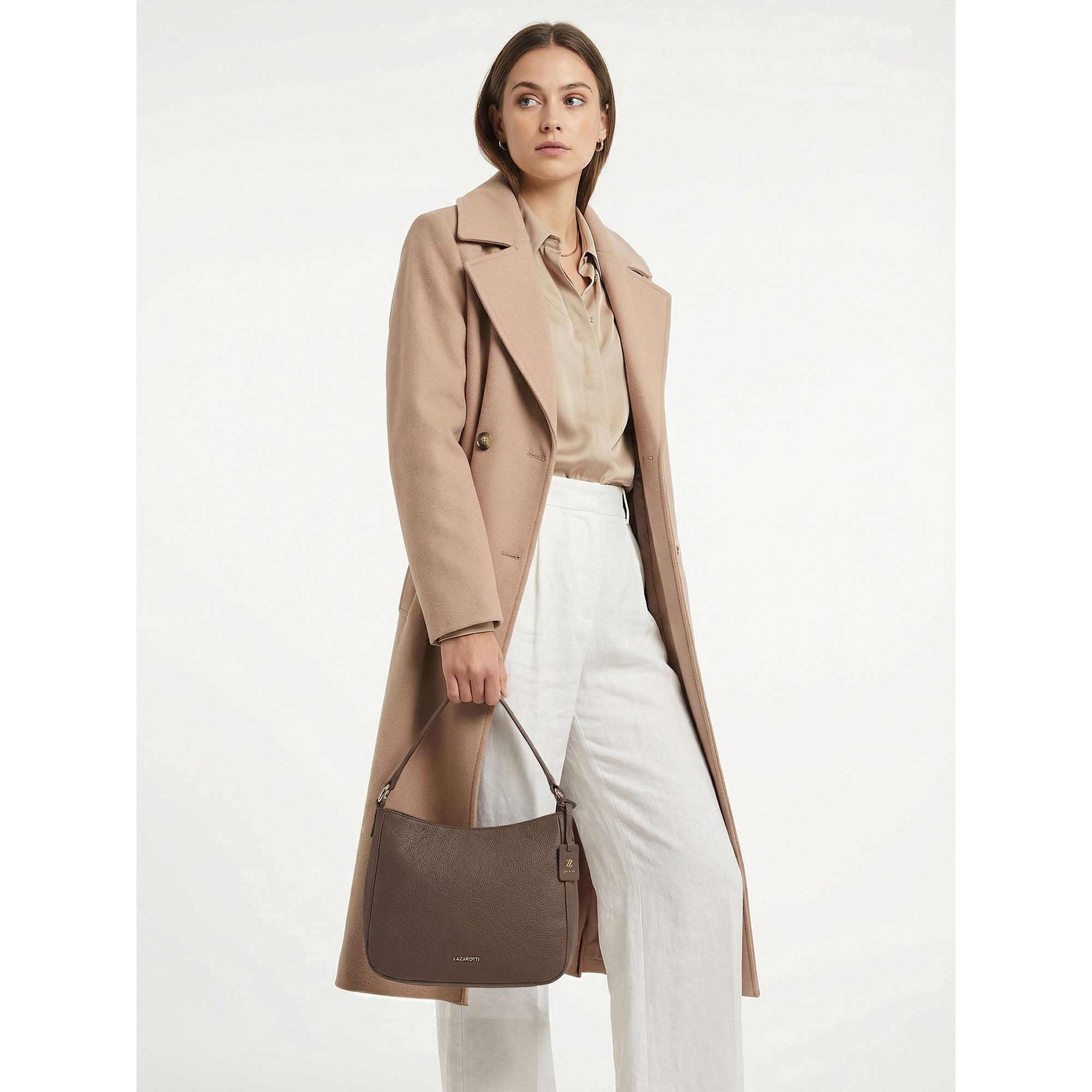 Lazarotti Schultertasche Bologna Leather, Leder