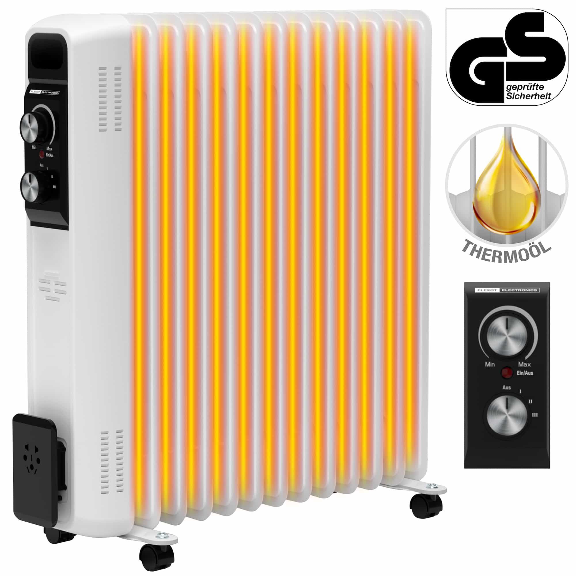 Flexot Ölradiator Flexot® F-2046 Ölradiatoren von günstig online kaufen
