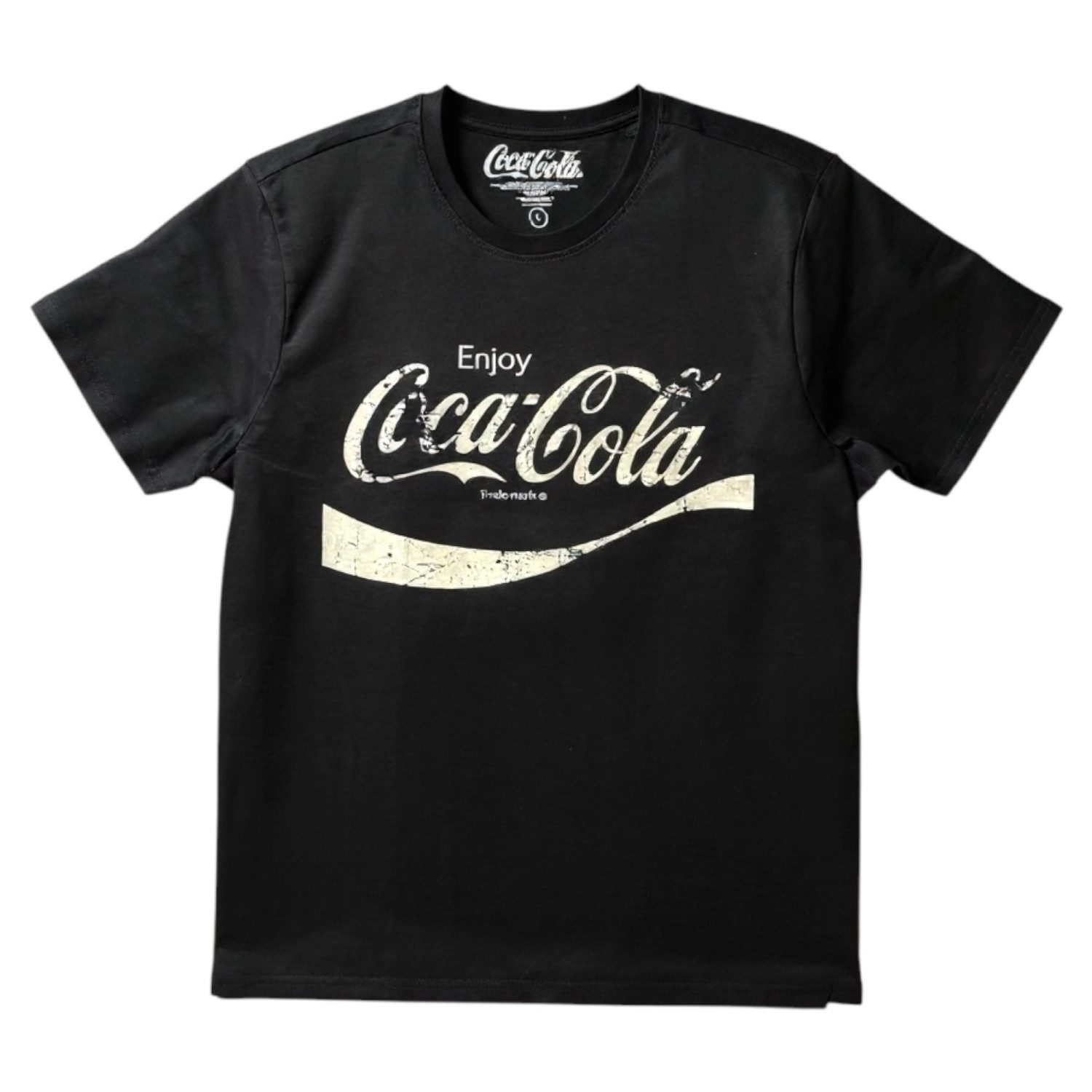 COCA COLA T-Shirt Herren T-Shirt Logo Print Unisex Retro Sammlerstück Party Fanartikel