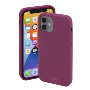 Hama Smartphone-Hülle Handy Cover für iPhone 12 mini für Apple MagSafe Case Finest Feel Pro, Wireless-Charging kompatibel