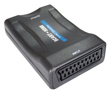 Maxtrack DVI-Switch, Konverter SCART zu HDMI 1080 p (60 Hz)