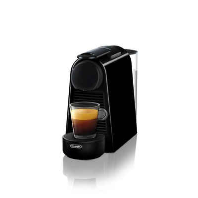 Nespresso Kapselmaschine Essenza Mini EN85.B von DeLonghi, Black, inkl. Willkommenspaket mit 14 Kapseln