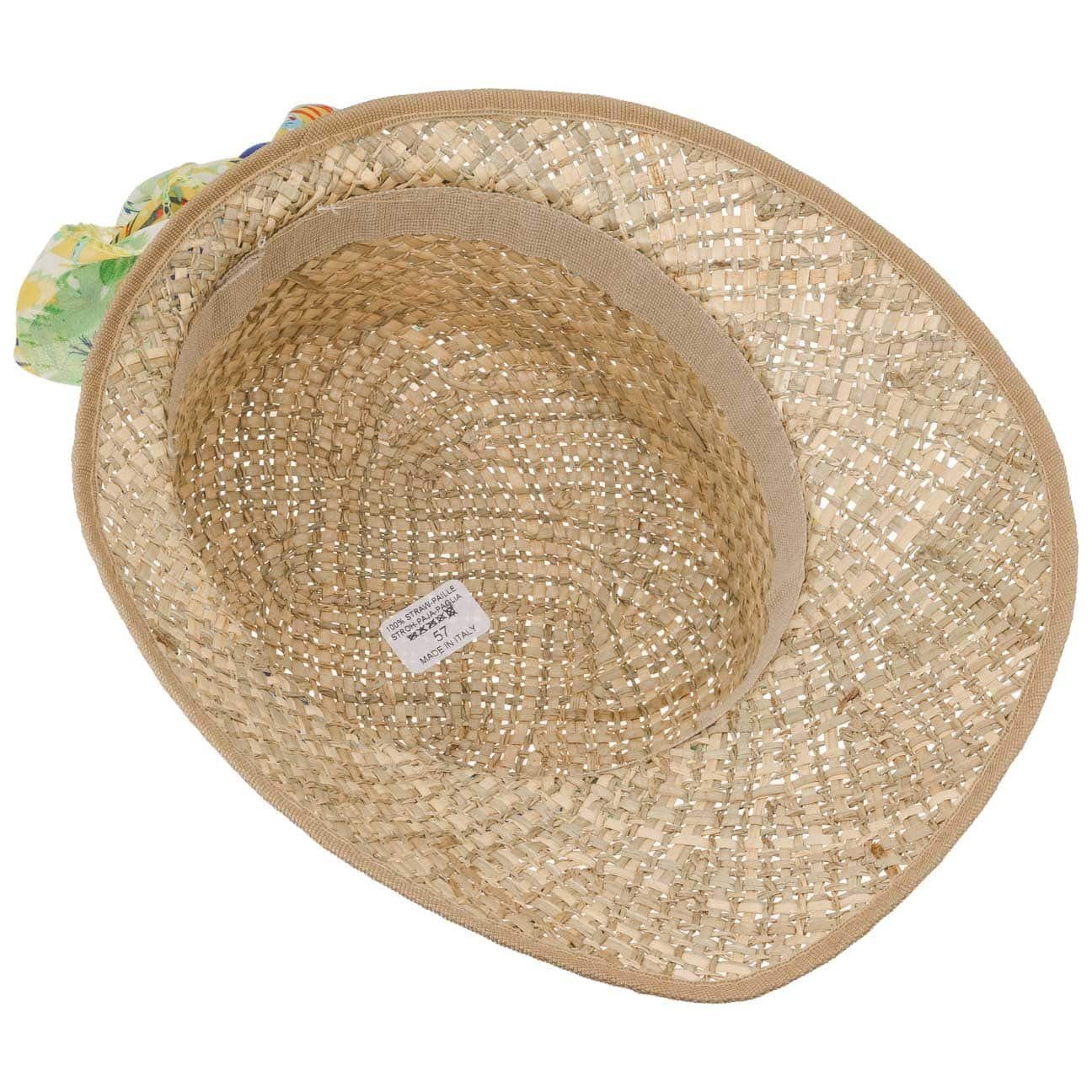 Lipodo Sonnenhut (1-St) Damencap mit Schirm, Made in Italy