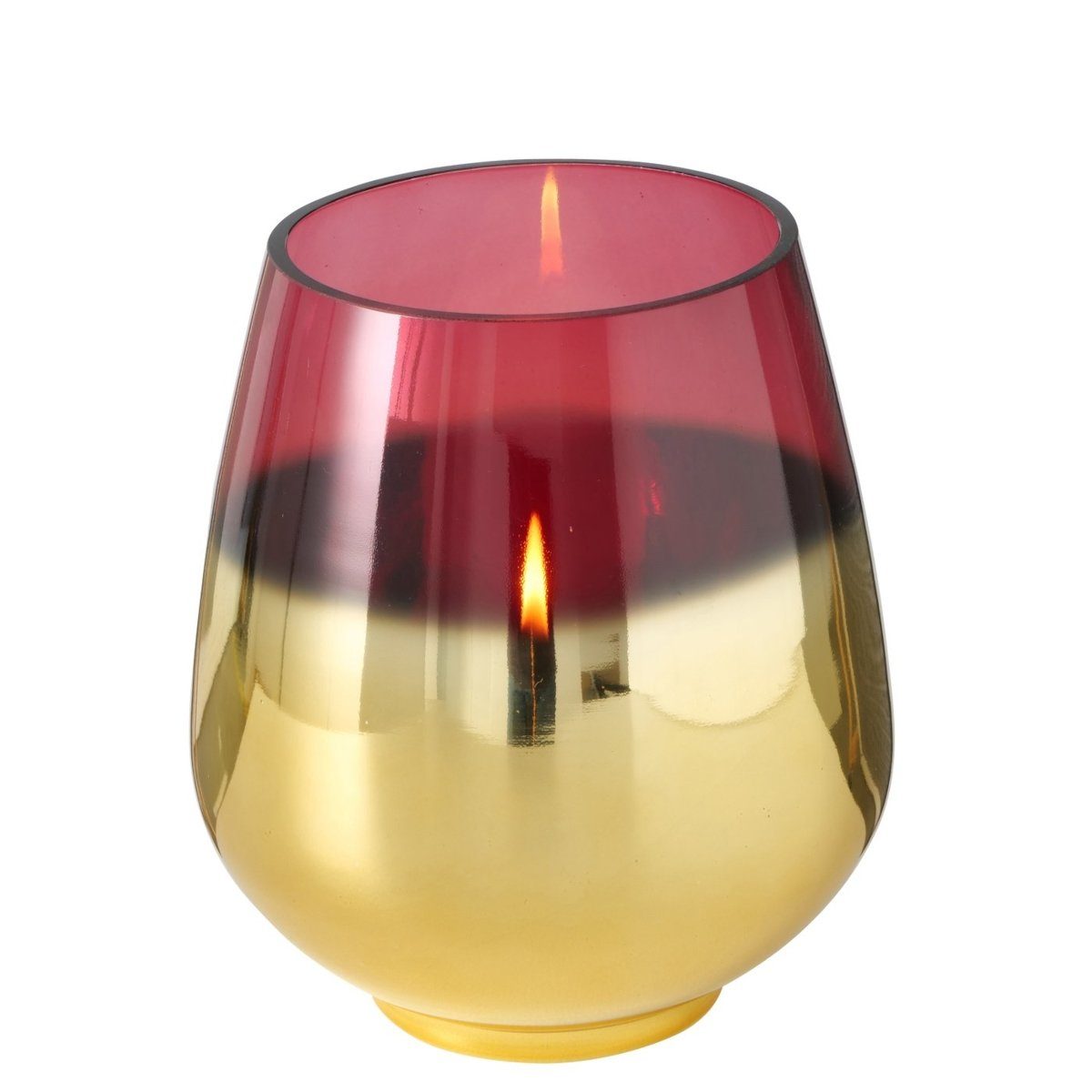 BOLTZE Windlicht Grazia Windlicht violett 20 cm (1 Stück)