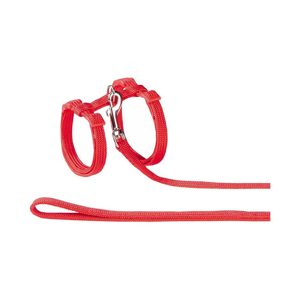 Nobby Geschirr Katzengarnitur Nylon rot günstig online kaufen