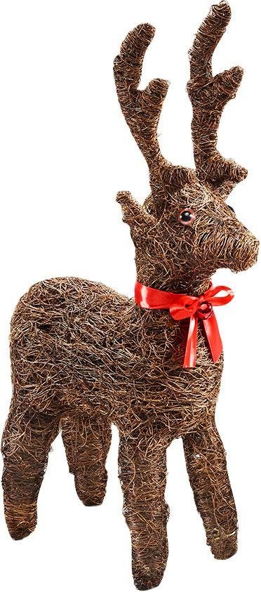 Home affaire Dekofigur »Rentier«, aus Rattan | OTTO