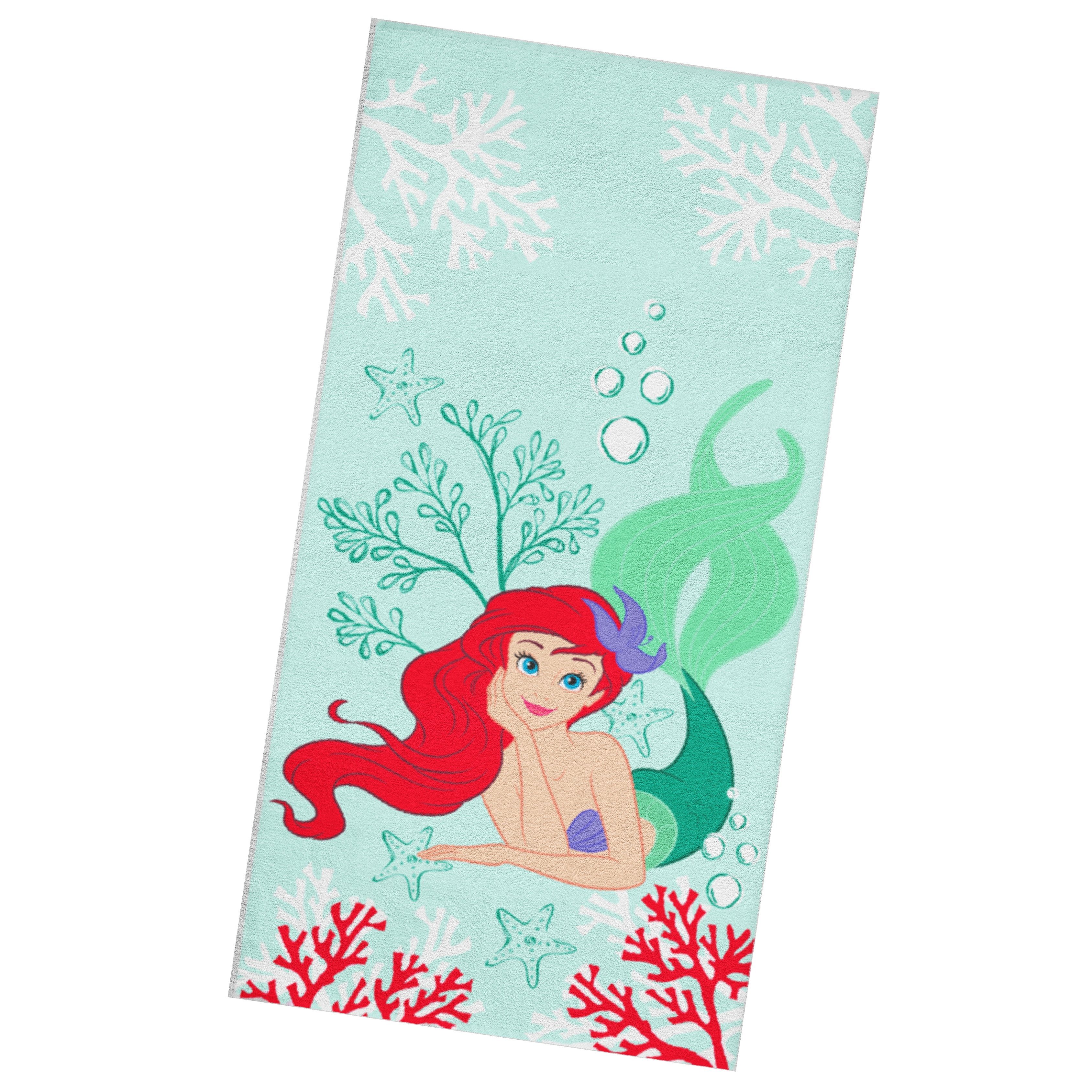 Mermaid cm, Disney's Strandtuch %, Prinzessin Meerjungfrau Baumwolle 100 MTOnlinehandel 70x140 Arielle (1-St), Badetuch