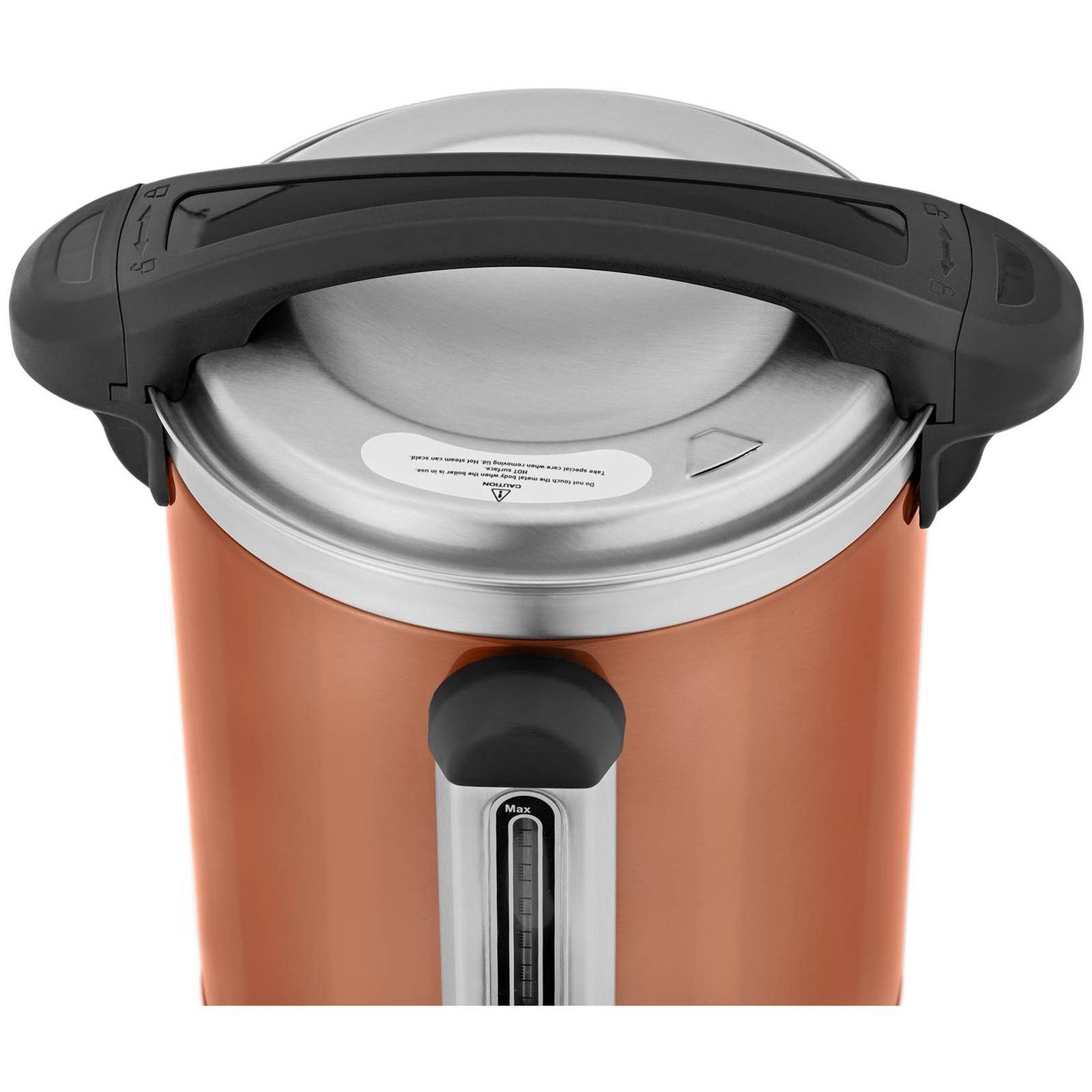 Royal Catering Heißwasserspender Wasserkocher Edelstahl Heißgetränkespender Warmhaltefunktion Gastro, 6.1 l, 1500 W, verschiedene Größen