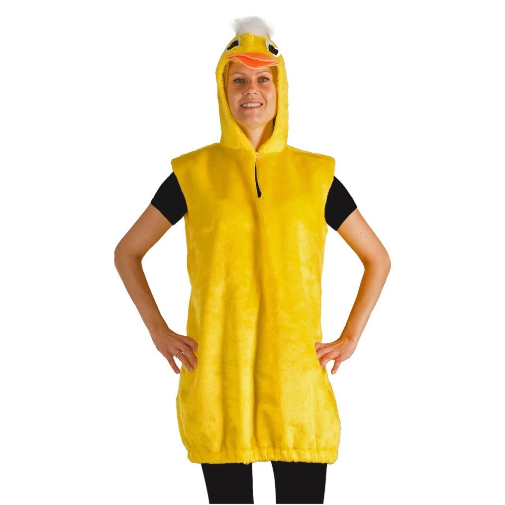 Lipta TDP Kostüm Ente - Gelber Overall für Erwachsene