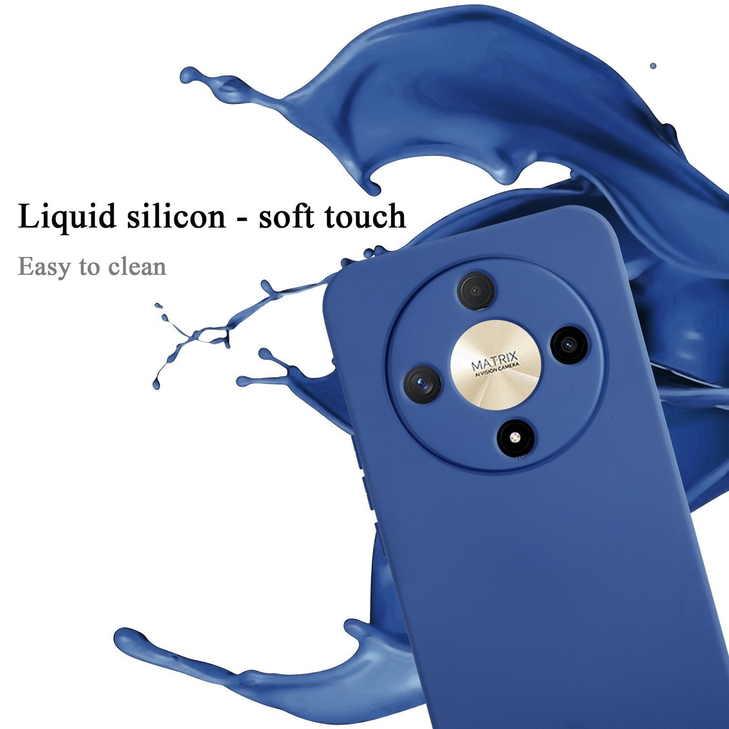 Cadorabo Handyhülle für Honor Magic 6 Lite 5G Hülle Honor Magic 6 Lite 5G, Flexible Hülle TPU Silikon Schutzhülle Back Cover Case