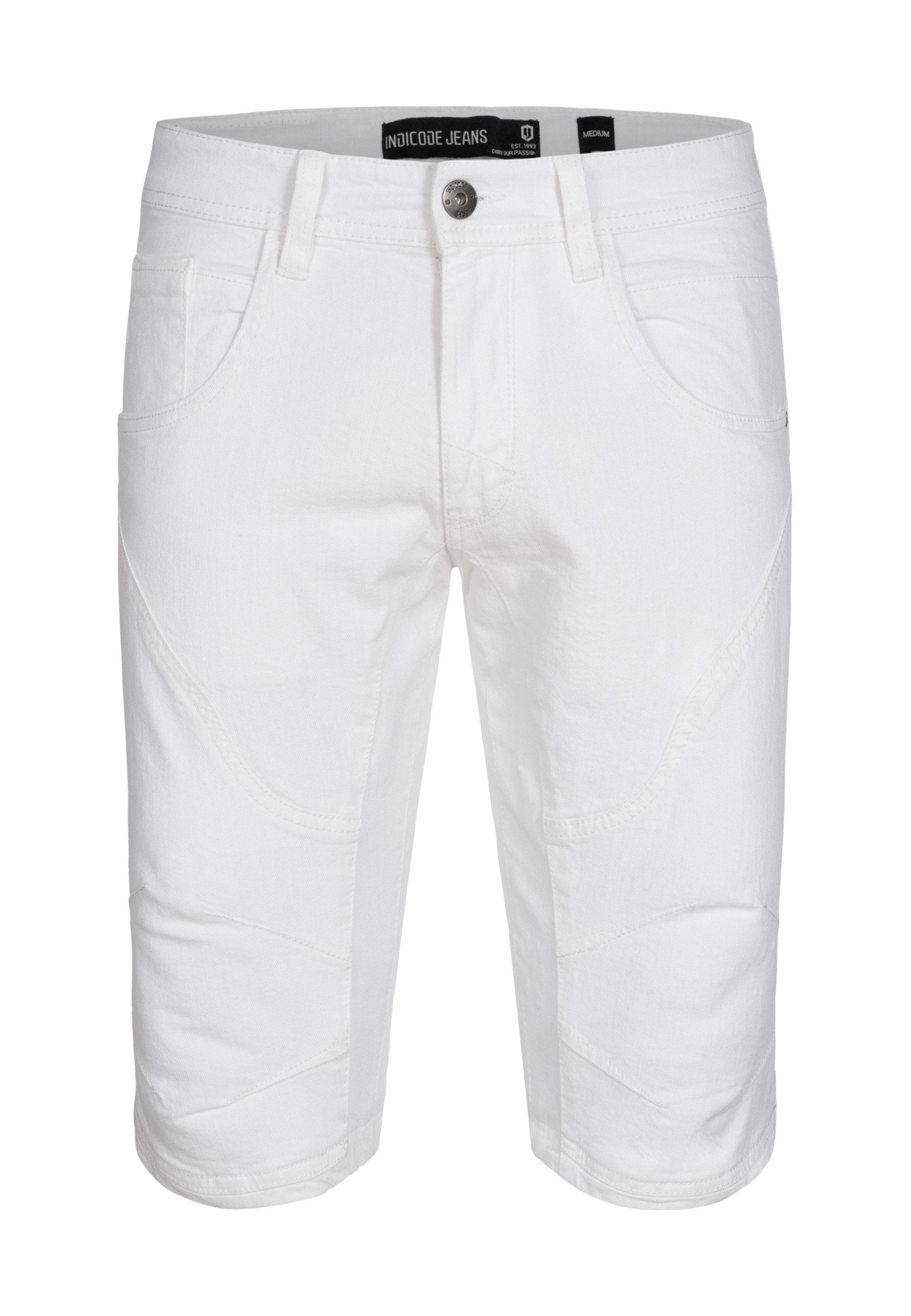 Indicode 3/4-Jeans Leon Denimshorts mit 5 günstig online kaufen