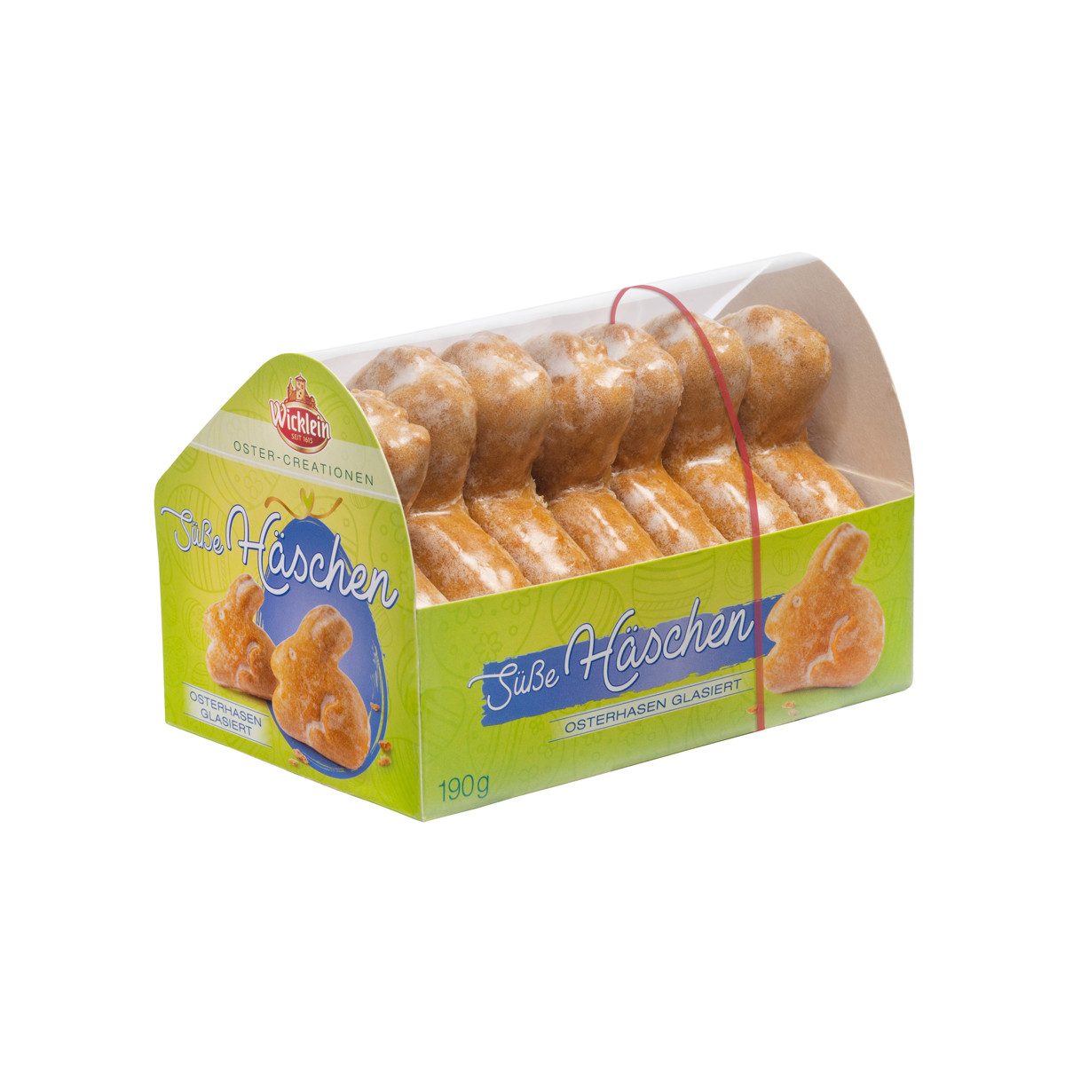 Wicklein Schokolade, Wicklein Oster Creationen Süße Häschen Osterhasen glasiert 190g