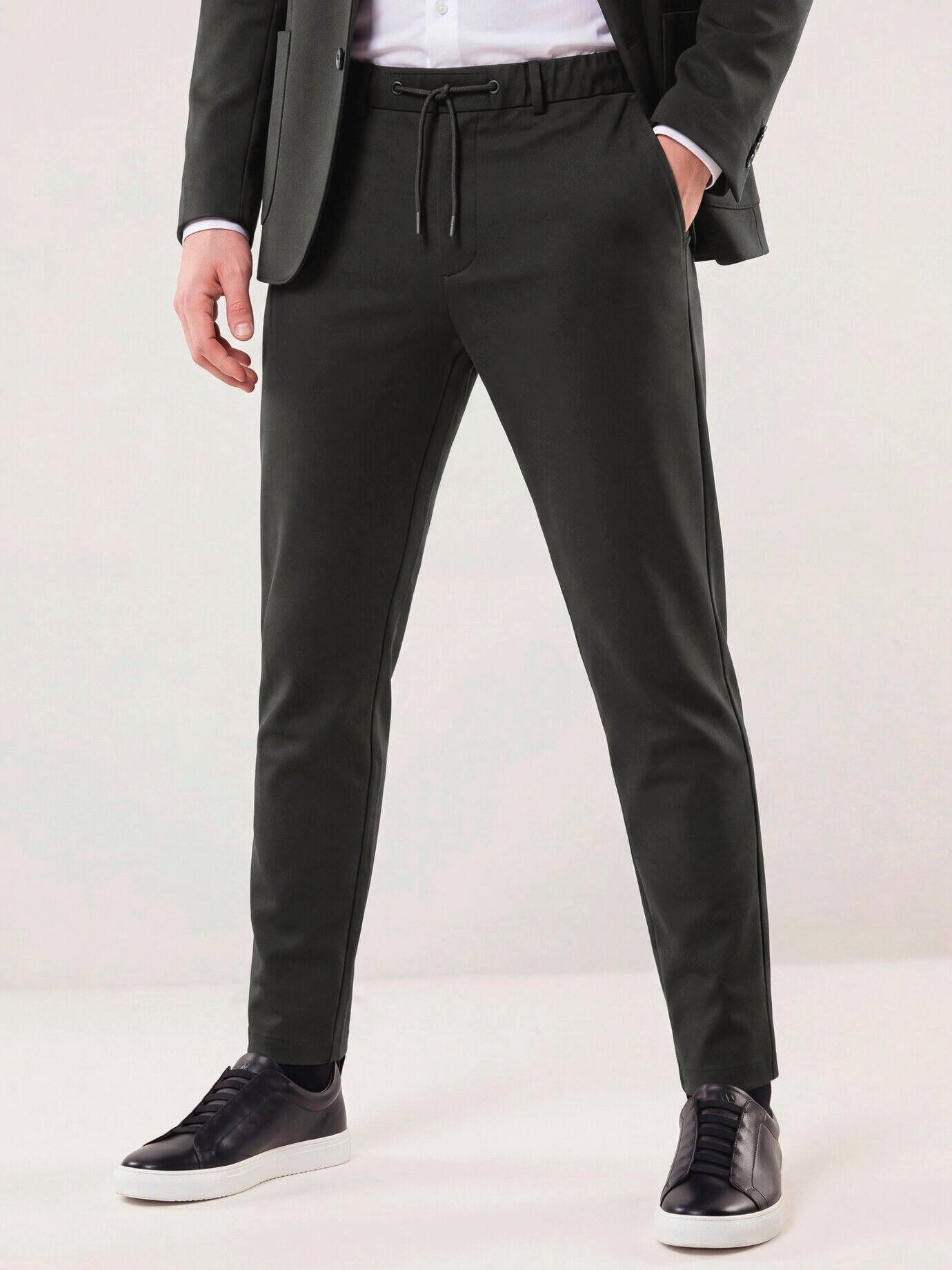 Walbusch Chinohose Herren Chino aus elastischem Material Regular fit