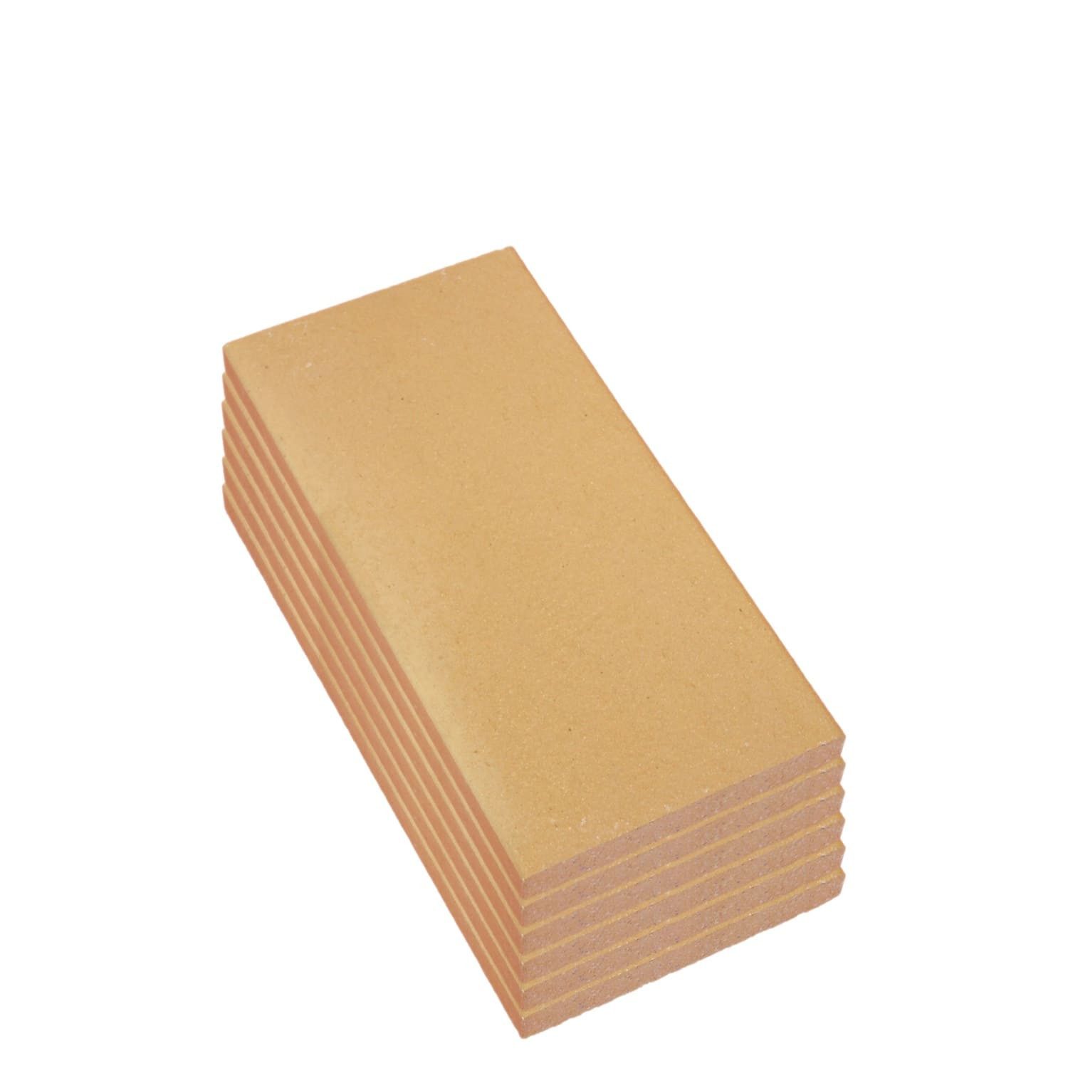 Sendeo Feuerraumplatten Schamotteplatte SENDEO 400 x 200 x 30 mm 6 Stück, b günstig online kaufen