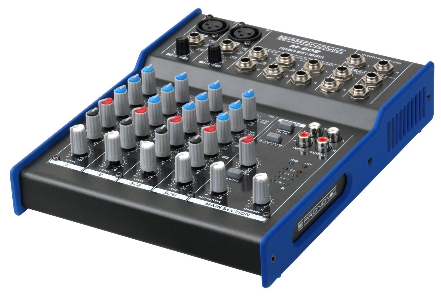 Mischpult M-602 Live/Studio 6-Kanal DJ -Mixer