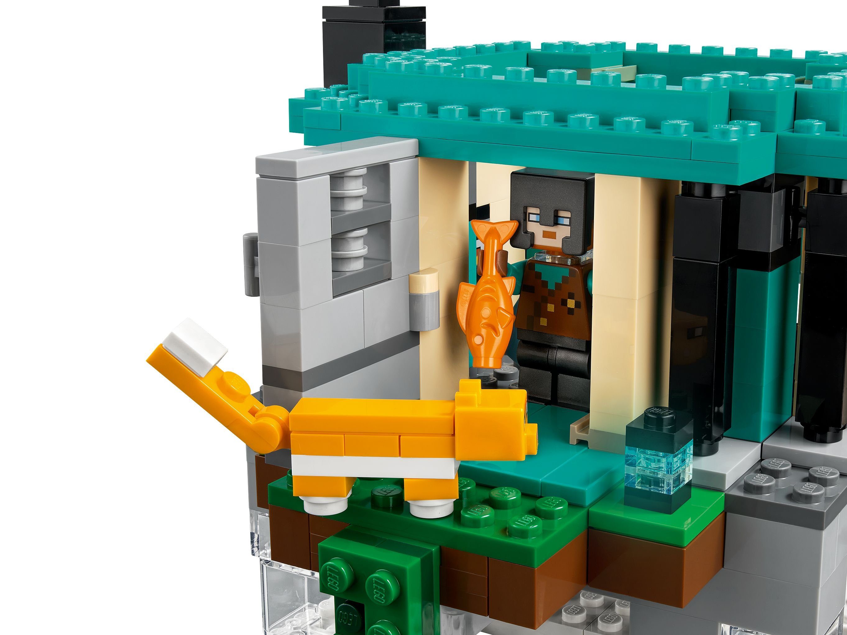LEGO® (565 Der - Minecraft™ St) Konstruktionsspielsteine Himmelsturm, LEGO®