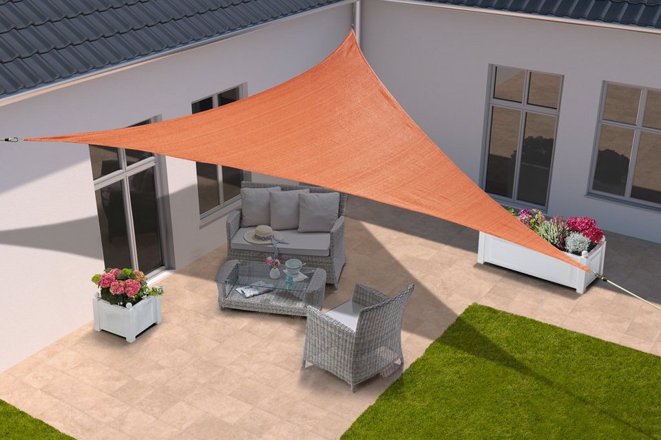 KONIFERA Sonnensegel Dreieck 500x500x500 cm in KONIFERA Sonnensegel Dreieck 500x500x500 cm in