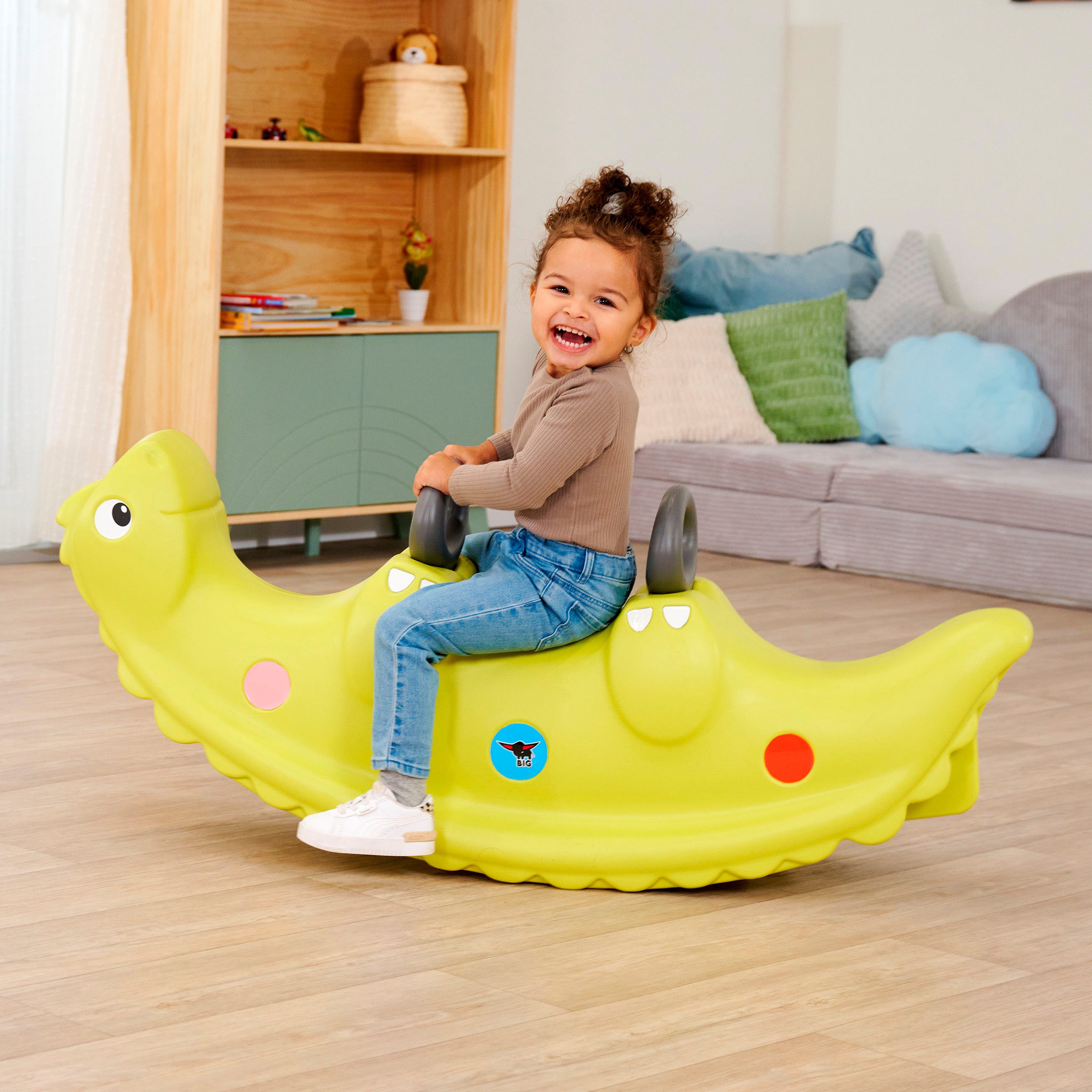 BIG Wippe Sammy Rocker, grün Made in Germany
