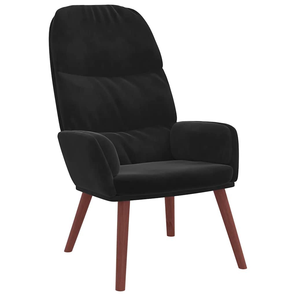 vidaXL Sessel Relaxsessel Schwarz Samt (1-St) günstig online kaufen