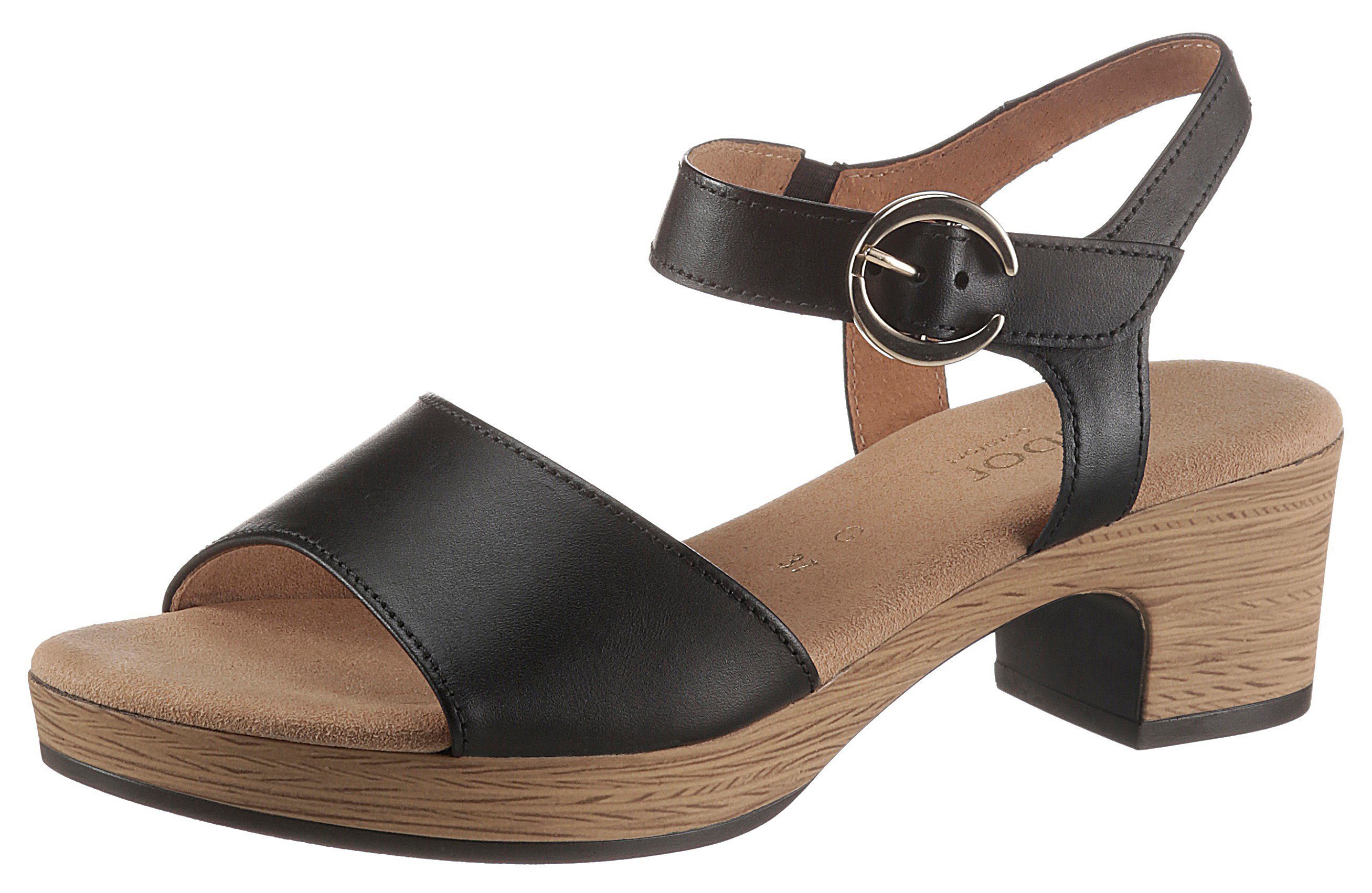 Gabor KRETA Sandalette, Blockabsatz, Sommerschuh, Sandale günstig online kaufen