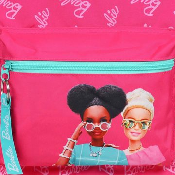 Sarcia.eu Schulrucksack Barbie Soft Schulrucksack für Mädchen, rosa Rucksack 40x28x11cm