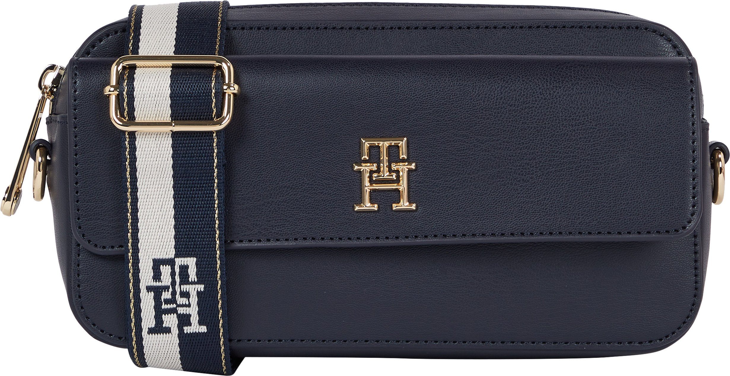 Tommy Hilfiger Mini Bag ICONIC TOMMY CAMERA BAG, mit TH-Emblem vorne