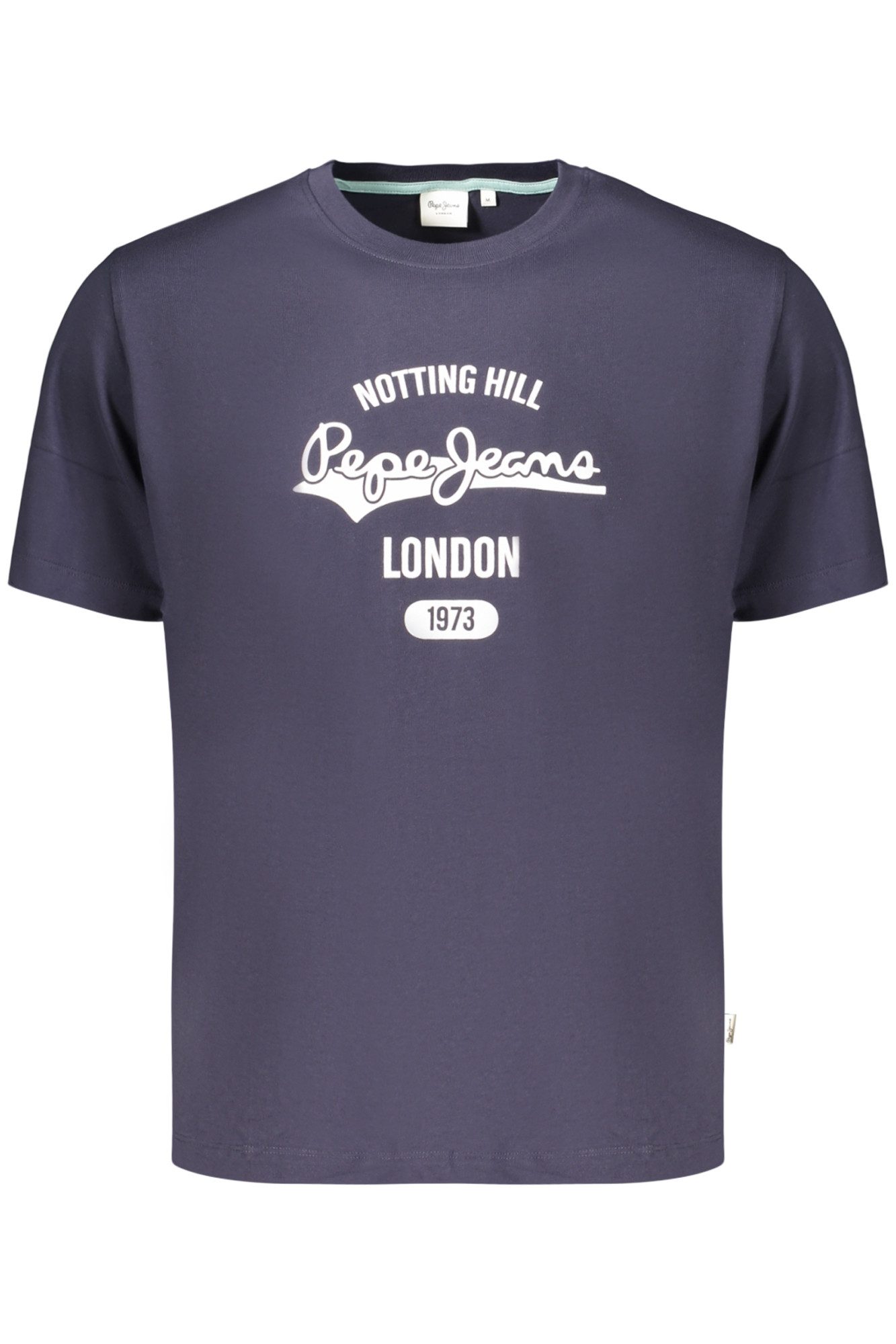 Pepe Jeans T-Shirt Stylisches Herren Kurzarm T-Shirt in Blau mit