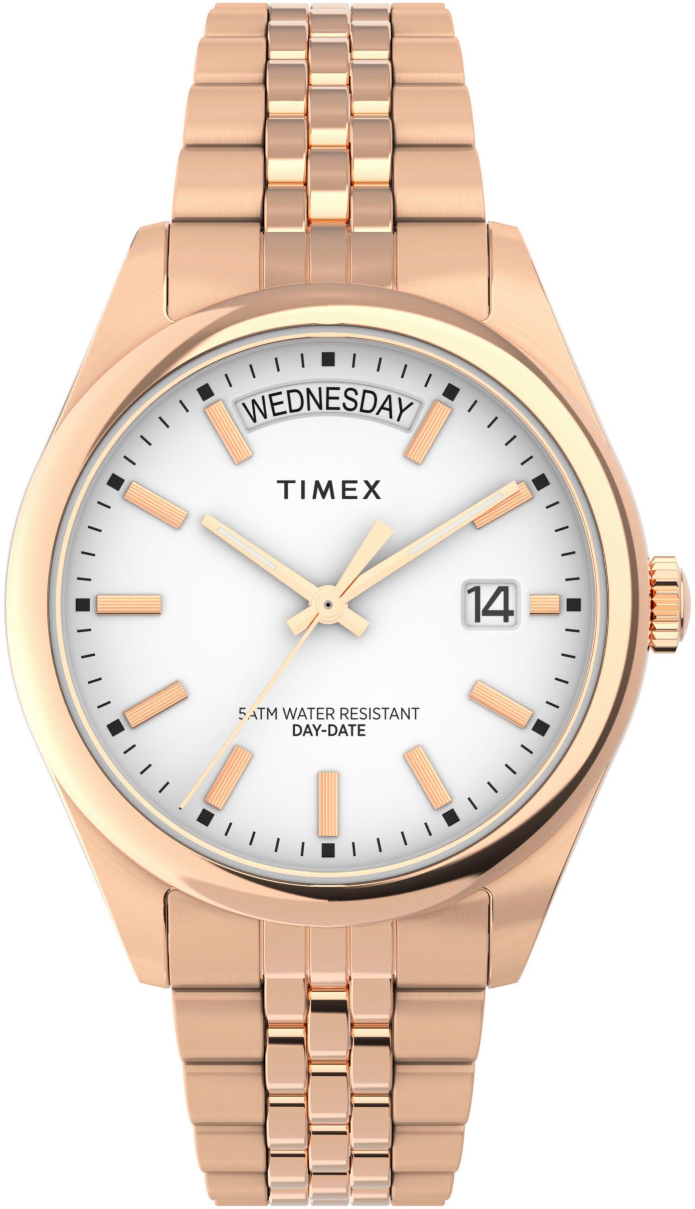 Timex Quarzuhr LEGACY TW2W32200UK, Armbanduhr, Herrenuhr, Damenuhr, unisex, Datum, Leuchtzeiger