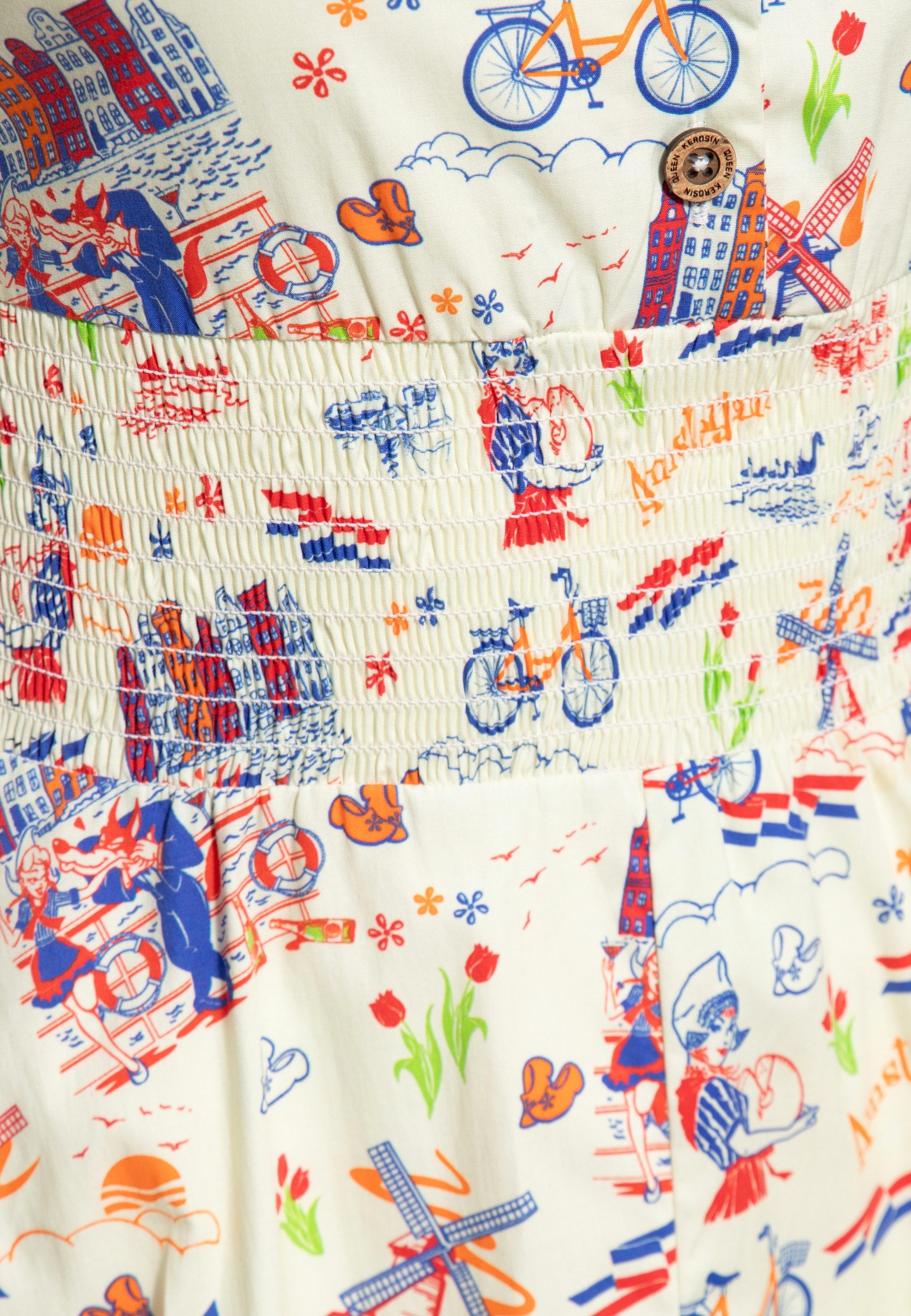 QueenKerosin Sommerkleid Amsterdam mit Allover-Print – Bild 4 von 4