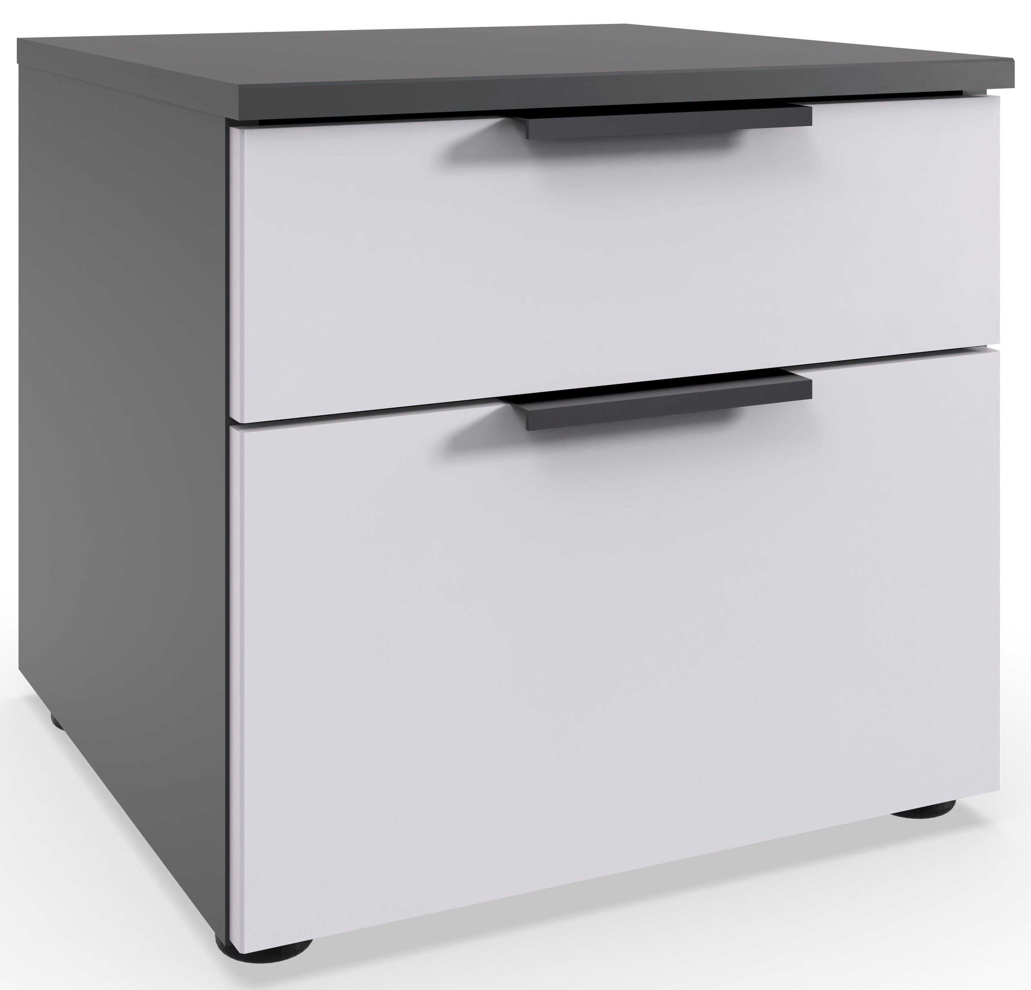 Wimex Nachtkommode level36 A by fresh to go, 2 Schubladen mit soft-close Funktion