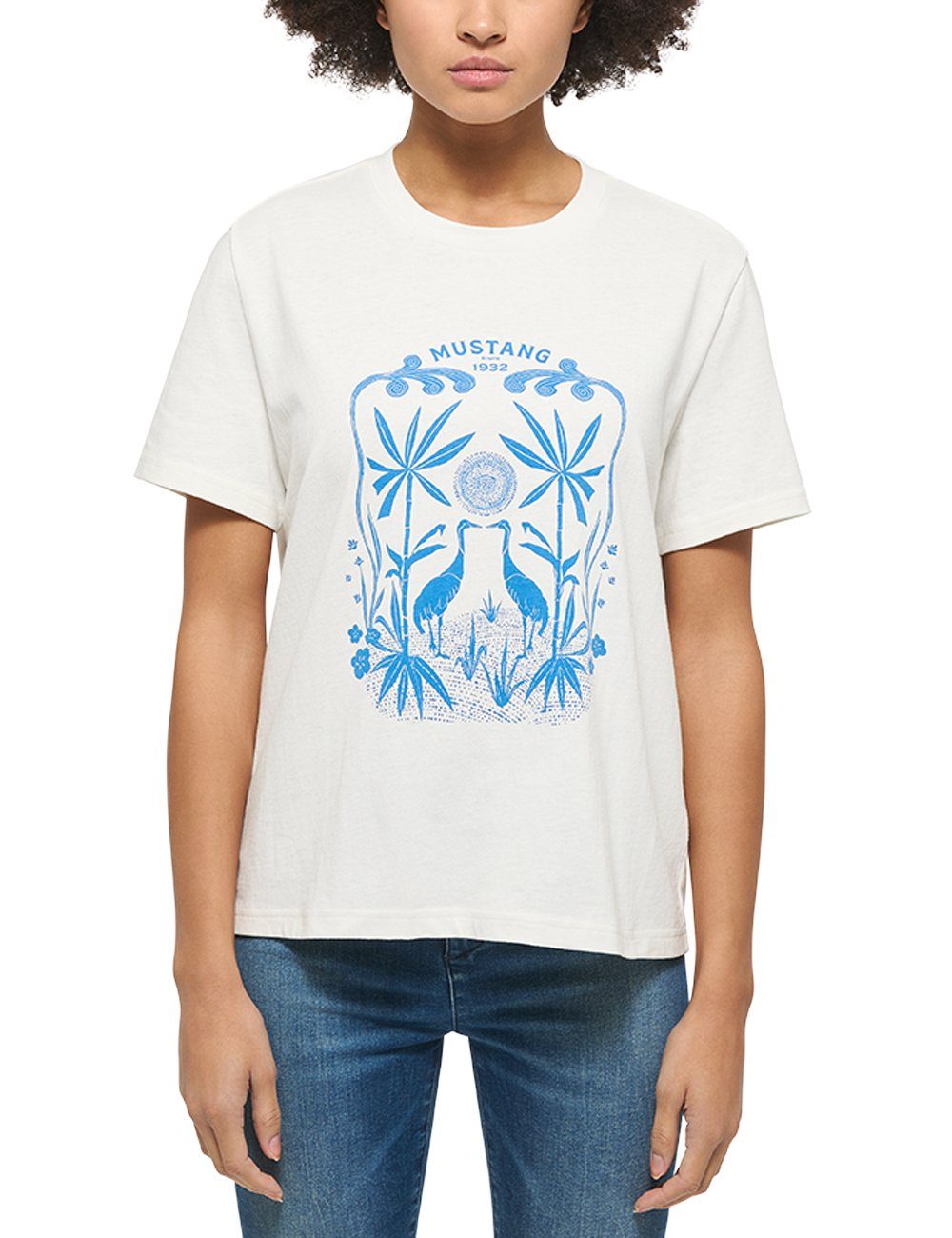 MUSTANG T-Shirt Style Alina C Print