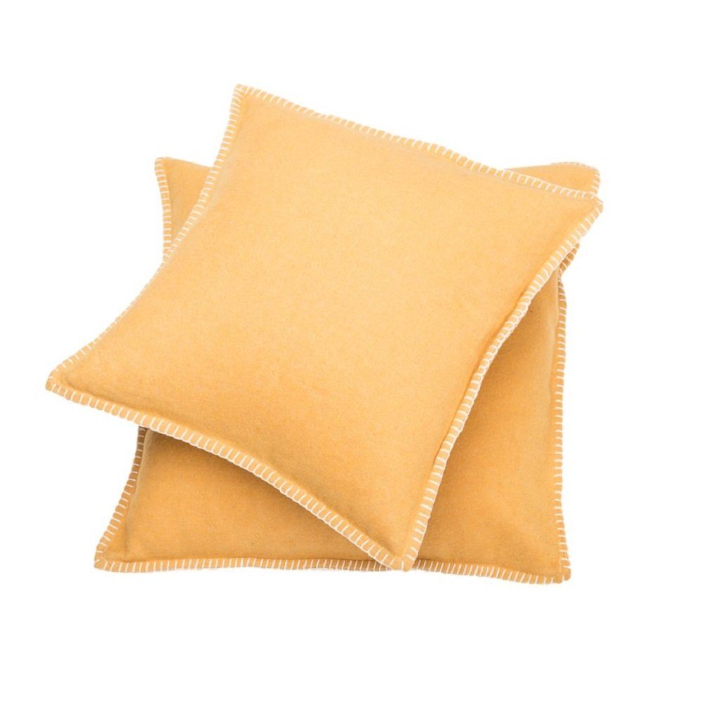 DAVID FUSSENEGGER Kissenbezug Kissenhülle Sylt 'Uni', Flanell günstig online kaufen