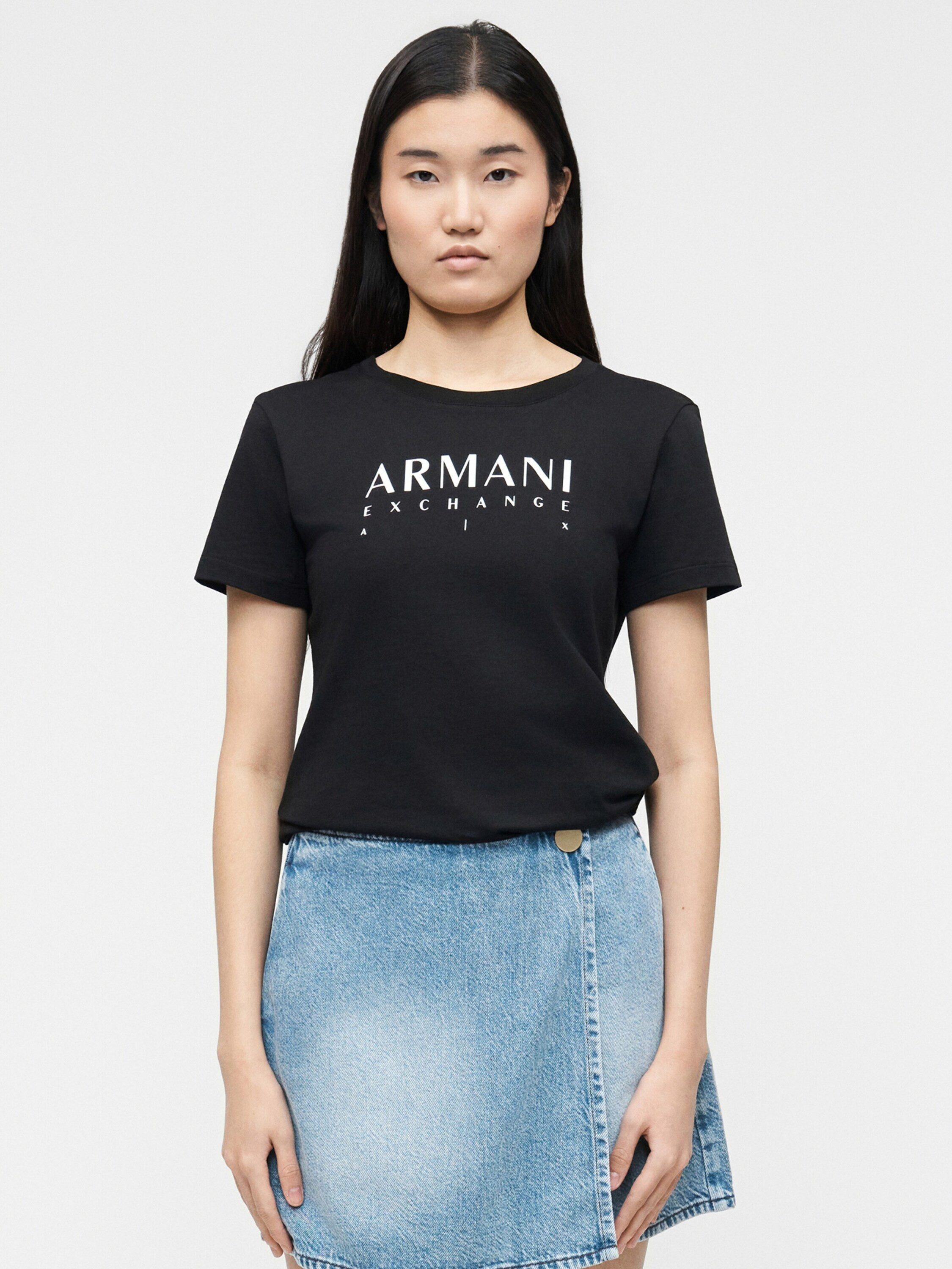 ARMANI EXCHANGE T-Shirt (1-tlg) Plain/ohne Details