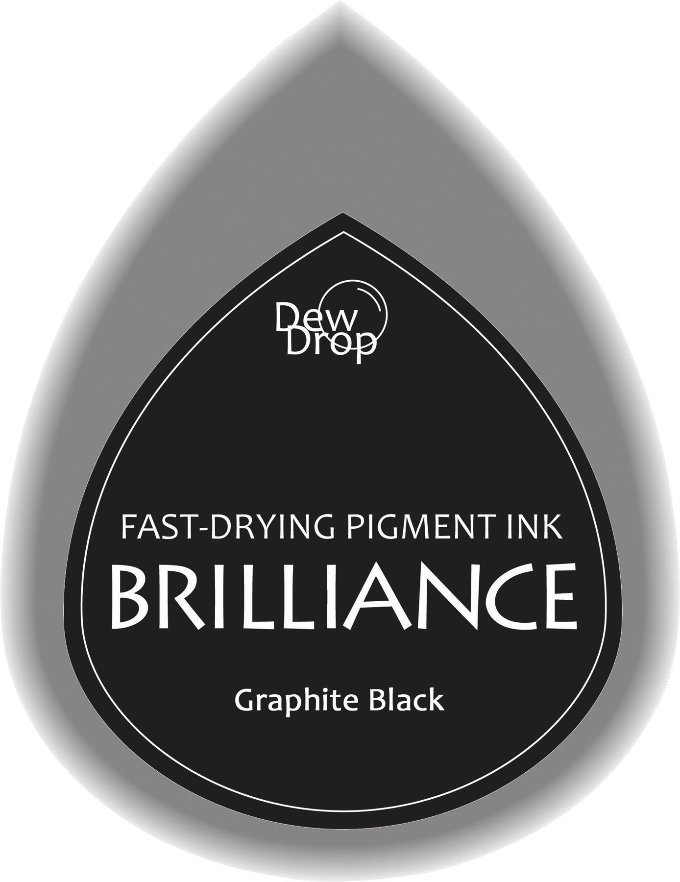 Stempel Stempelkissen 3,5x5cm graphite black.