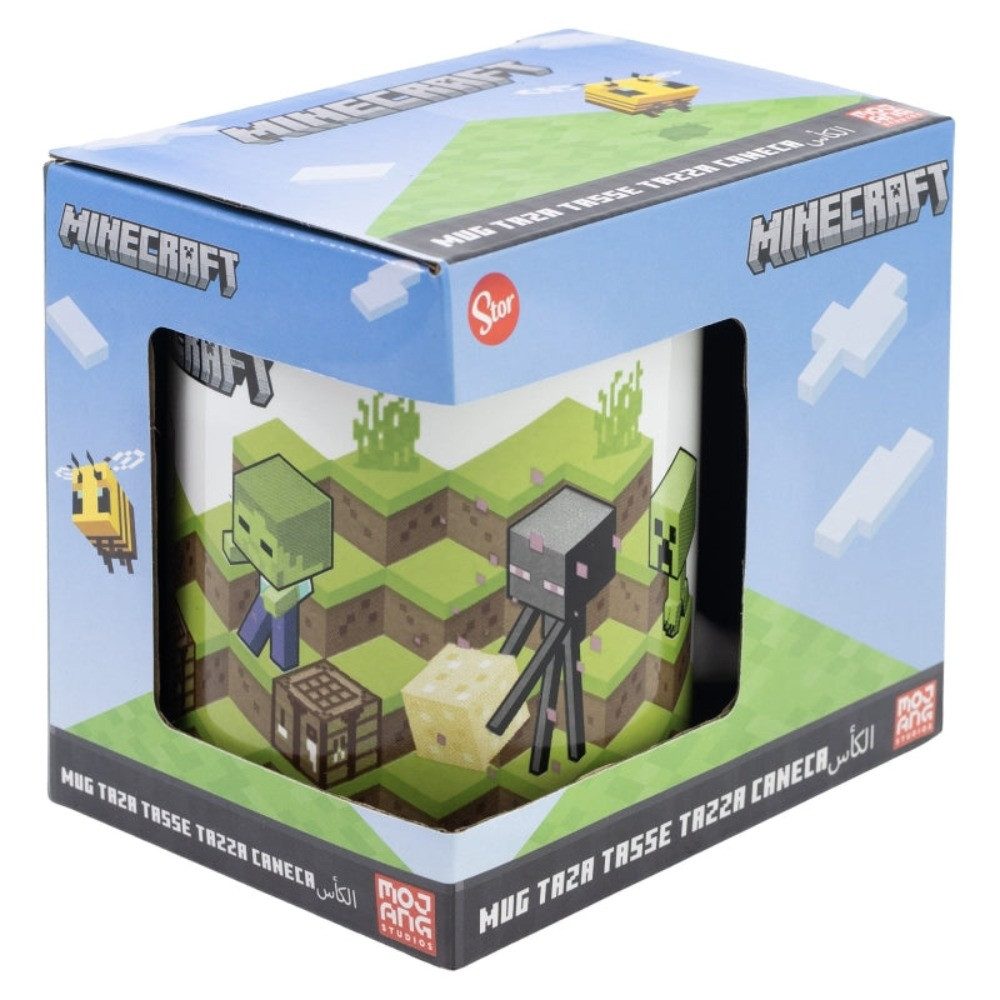 Stor Tasse Minecraft Kaffeetasse Tasse 325ml Mug Cup mit Geschenkkarton