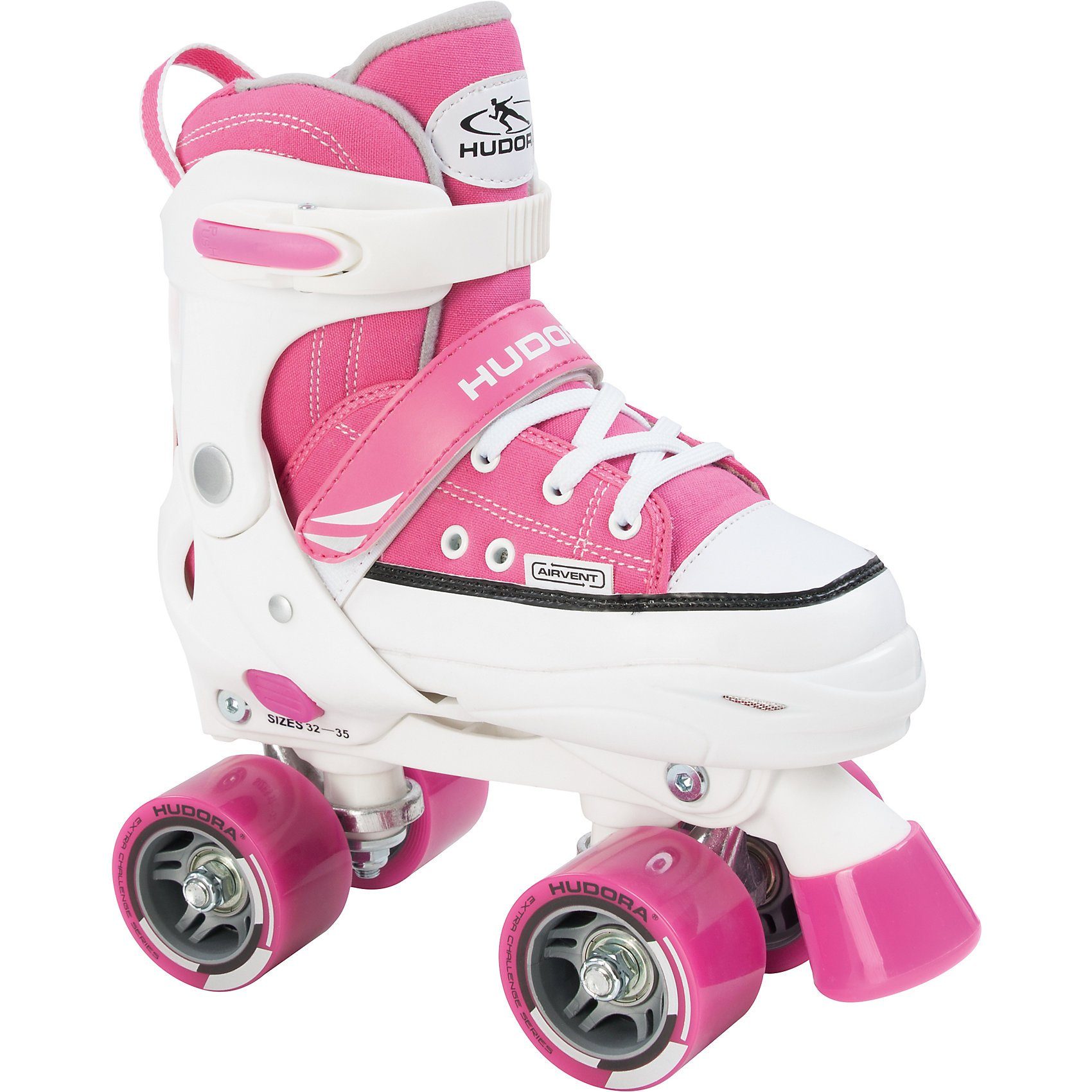 Hudora Rollschuhe Rollerskate pink, Altersempfehlung ab 7 Jahren