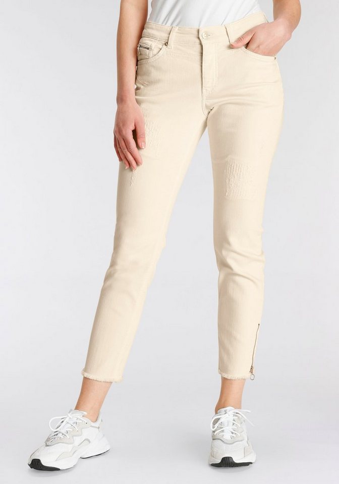 MAC Slim-fit-Jeans Rich-Chic Moderne Form mit Push-Effekt durch  figurformende Nähte