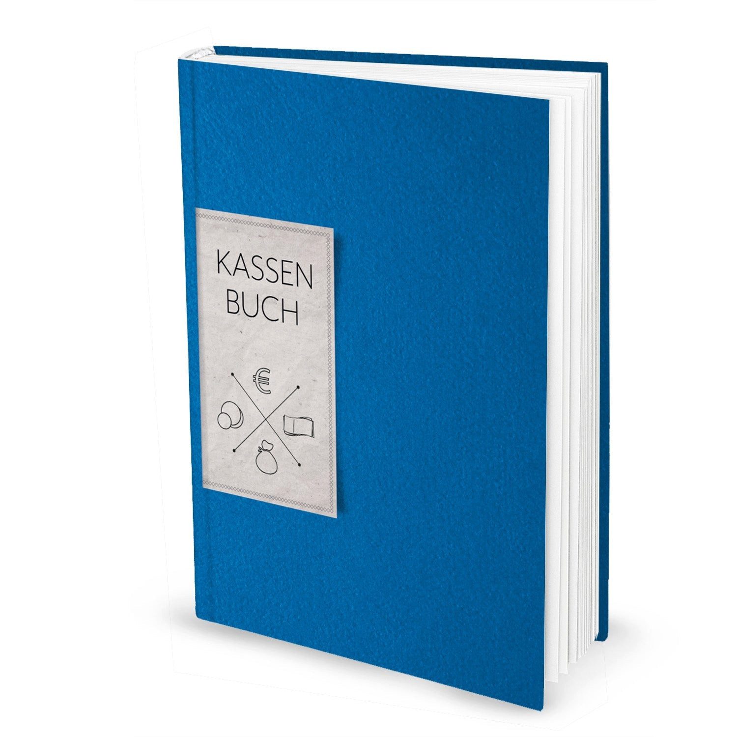 Logbuch-Verlag Notizbuch Ordnungsgemäßes Kassenbuch DIN A4 Hardcover - Übersicht Finanzen