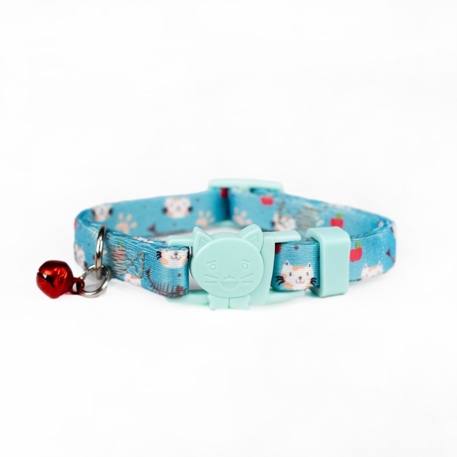 herémood Katzen-Halsband Bunte & Stilvolle Katzenhalsband - Aus Recyceltem Material - 10mm, einstellbar mit Verschluss Umweltfreundlich & Langlebig von herémood