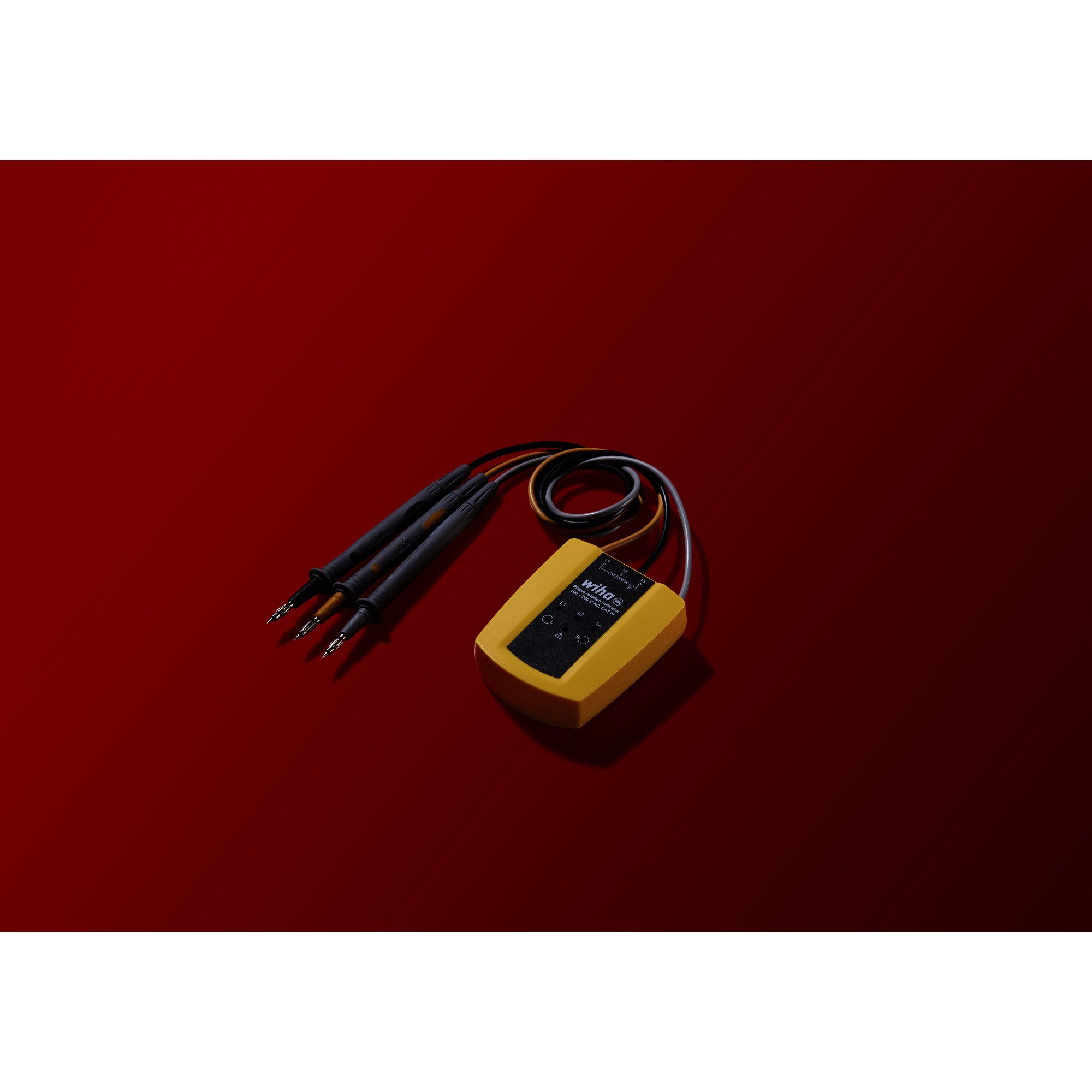 Wiha Akku-Multifunktionswerkzeug Wiha Drehfeldrichtungsanzeiger 45221, 100 - 700 V