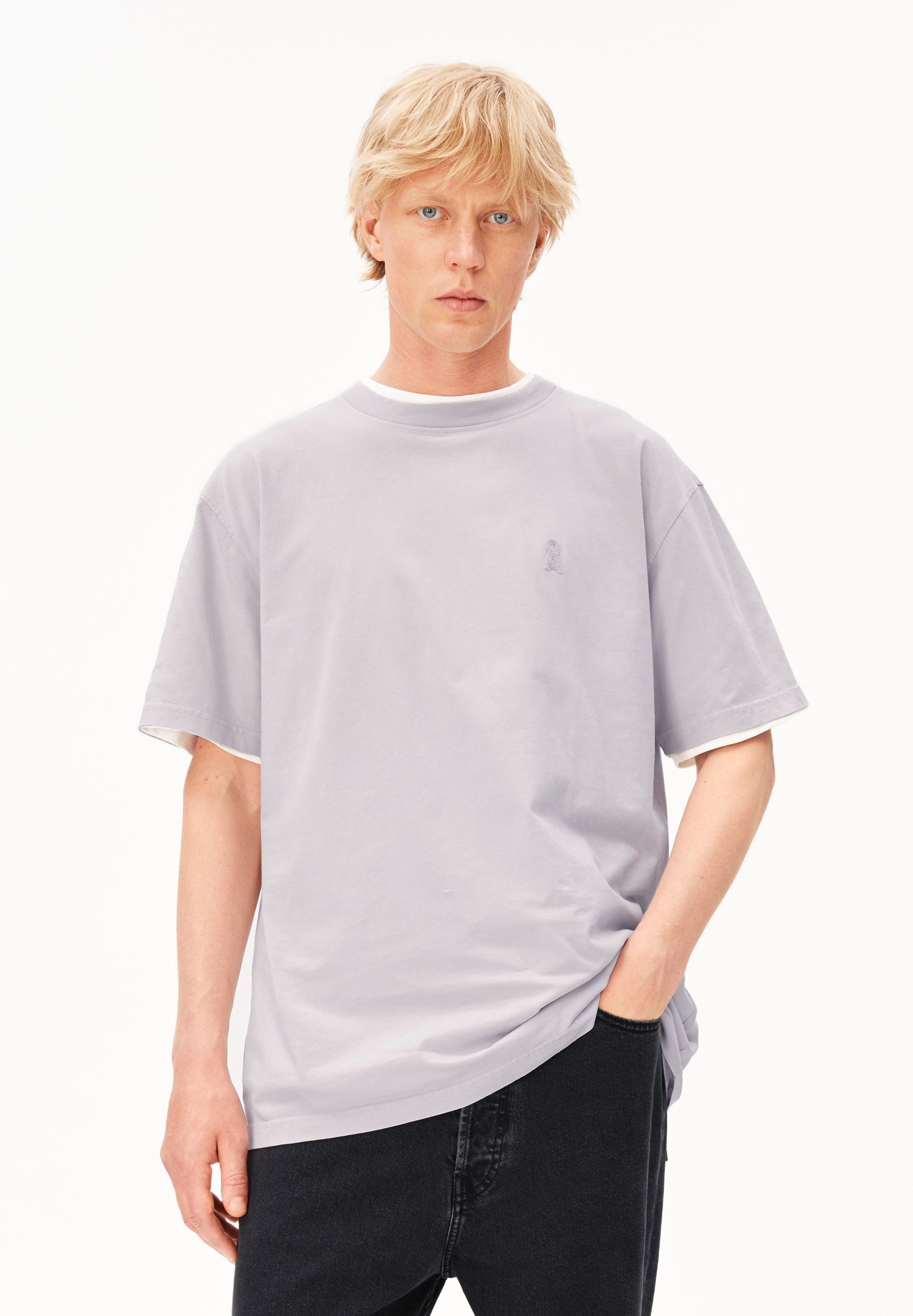 Armedangels T-Shirt ICONIC Å MAARKOS T-Shirt aus 100% Bio-Baumwolle Relaxed Fit